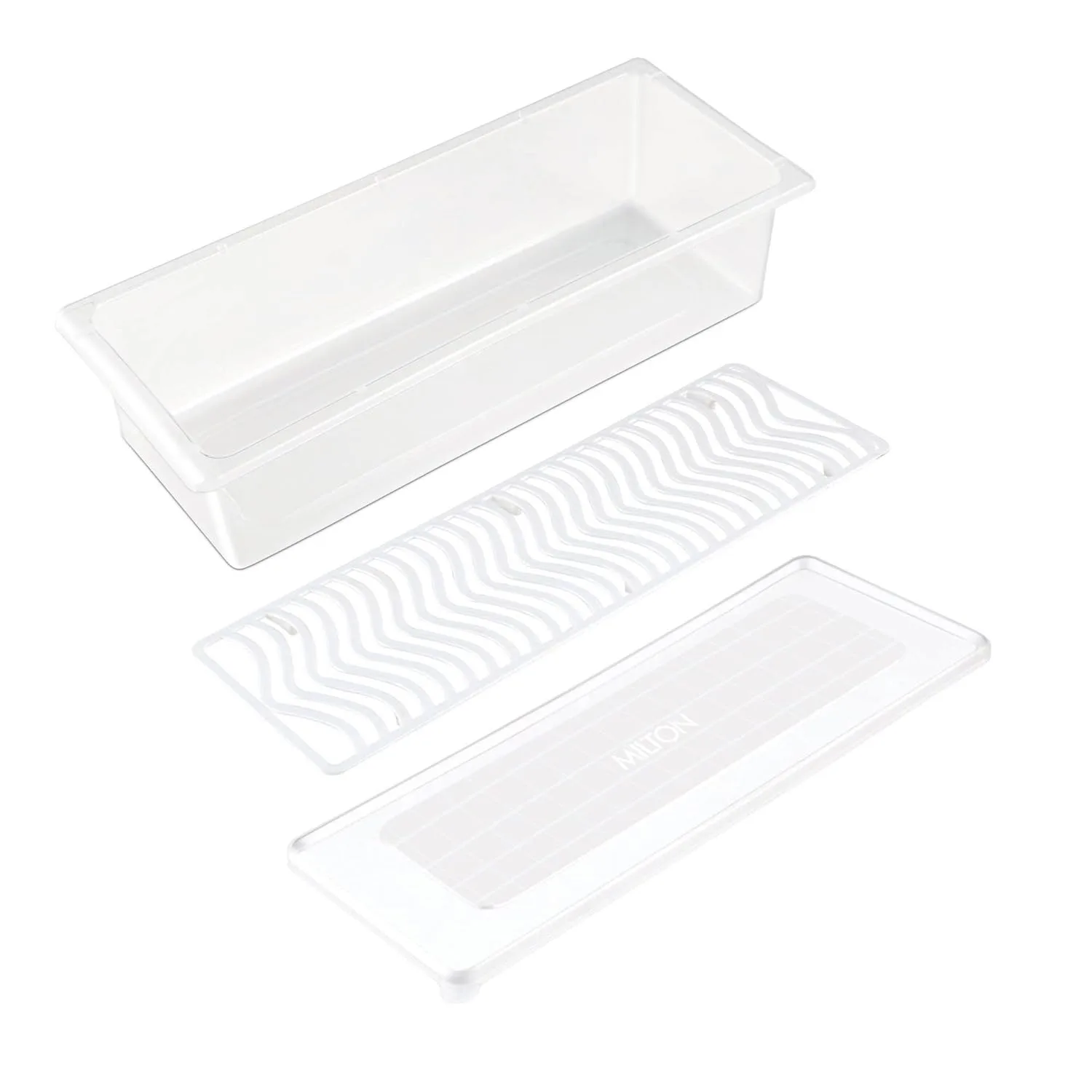 Cryo Fridge Storage Boxes Set of 6 Fridge Organizer Container (Milton) - Image 6