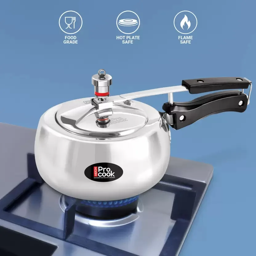 Curve Aluminium Pressure Cooker Inner Lid (Milton Procook) - Image 10