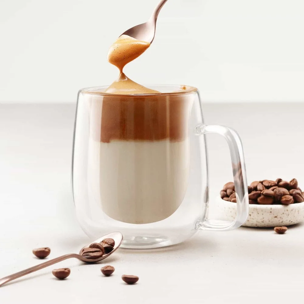 Double Wall Tea/Coffee Glass Mug (Treo by Milton) - Image 1