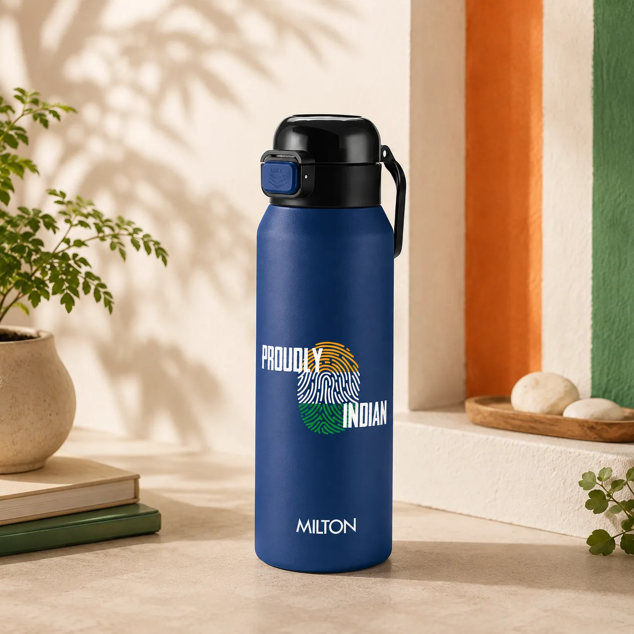 Dual Flow Proudly Indian Bottle (Milton) - Image 3