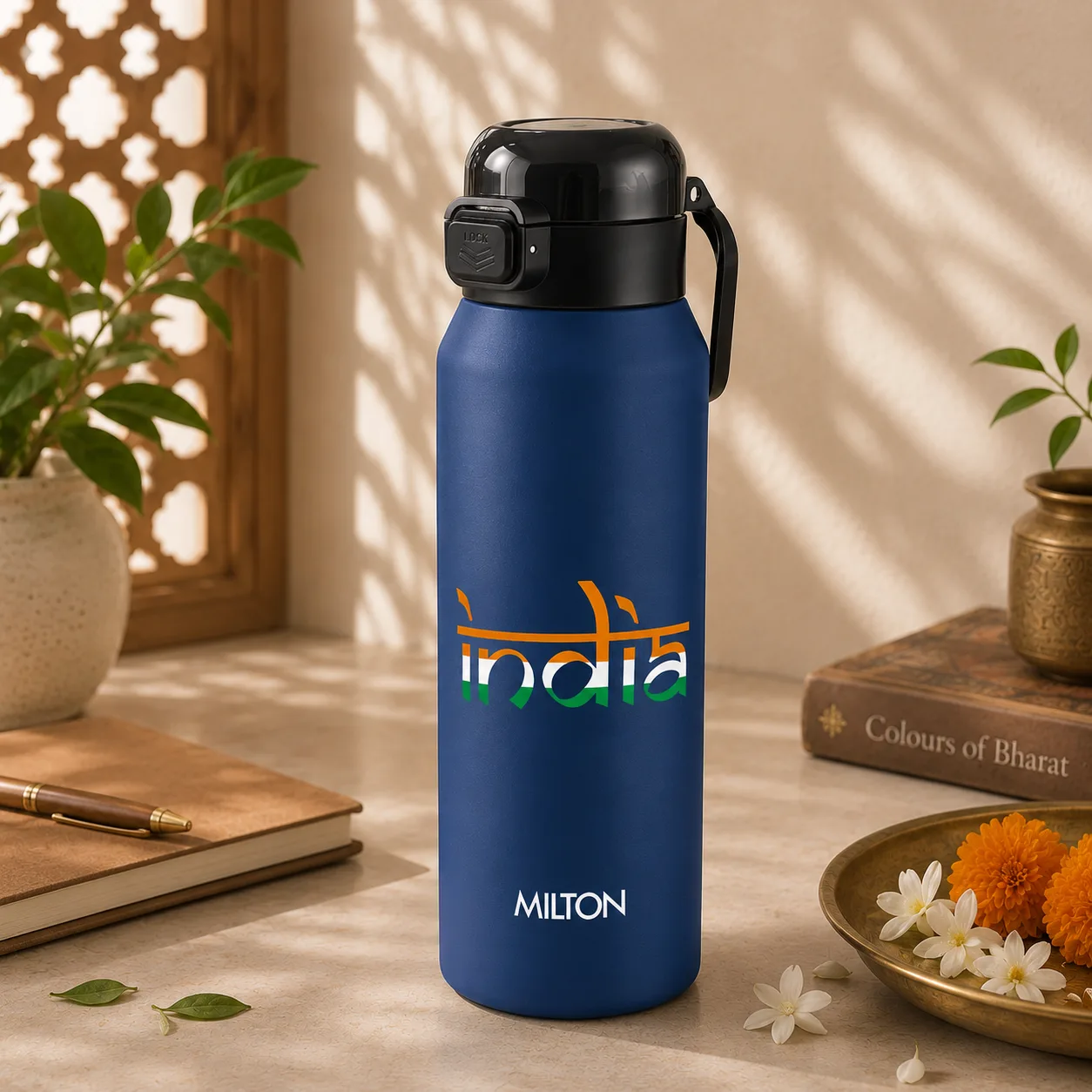 Dual Flow Proudly Indian Bottle (Milton) - Image 7