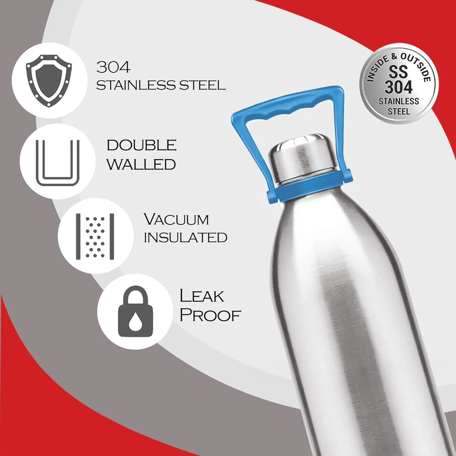 Duo Bottle With Handle Thermosteel (Milton) - Image 6
