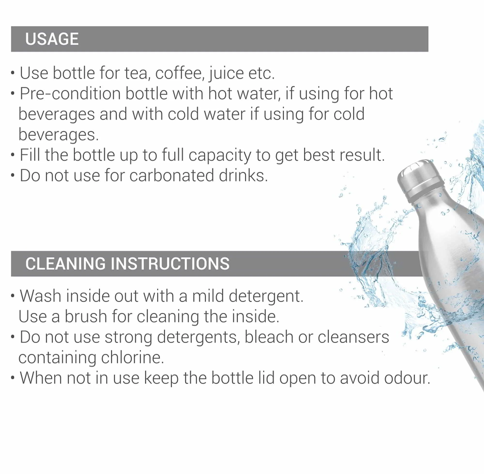 Duo Deluxe Thermosteel Water Bottle (Milton) - Image 18