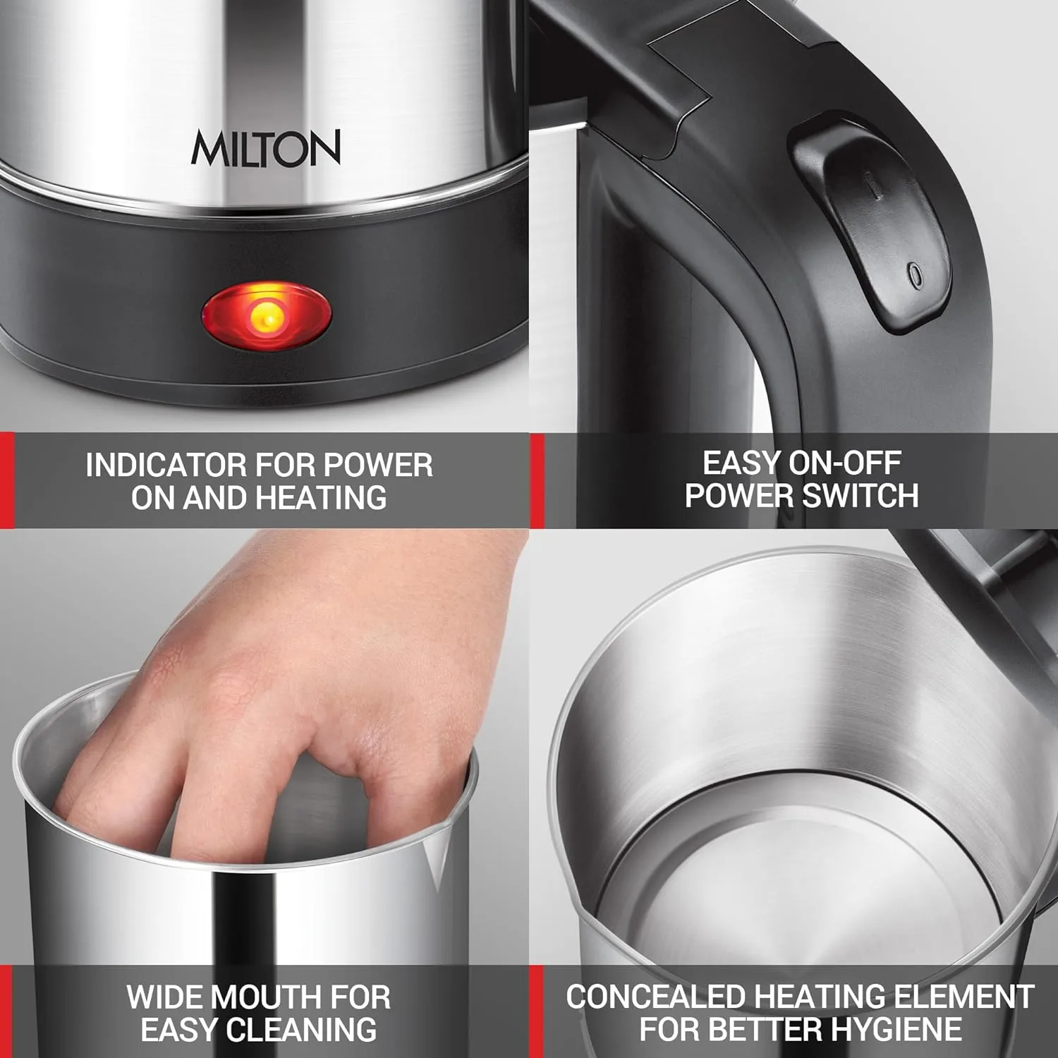 Electric Travel Kettle (Milton) - Image 7