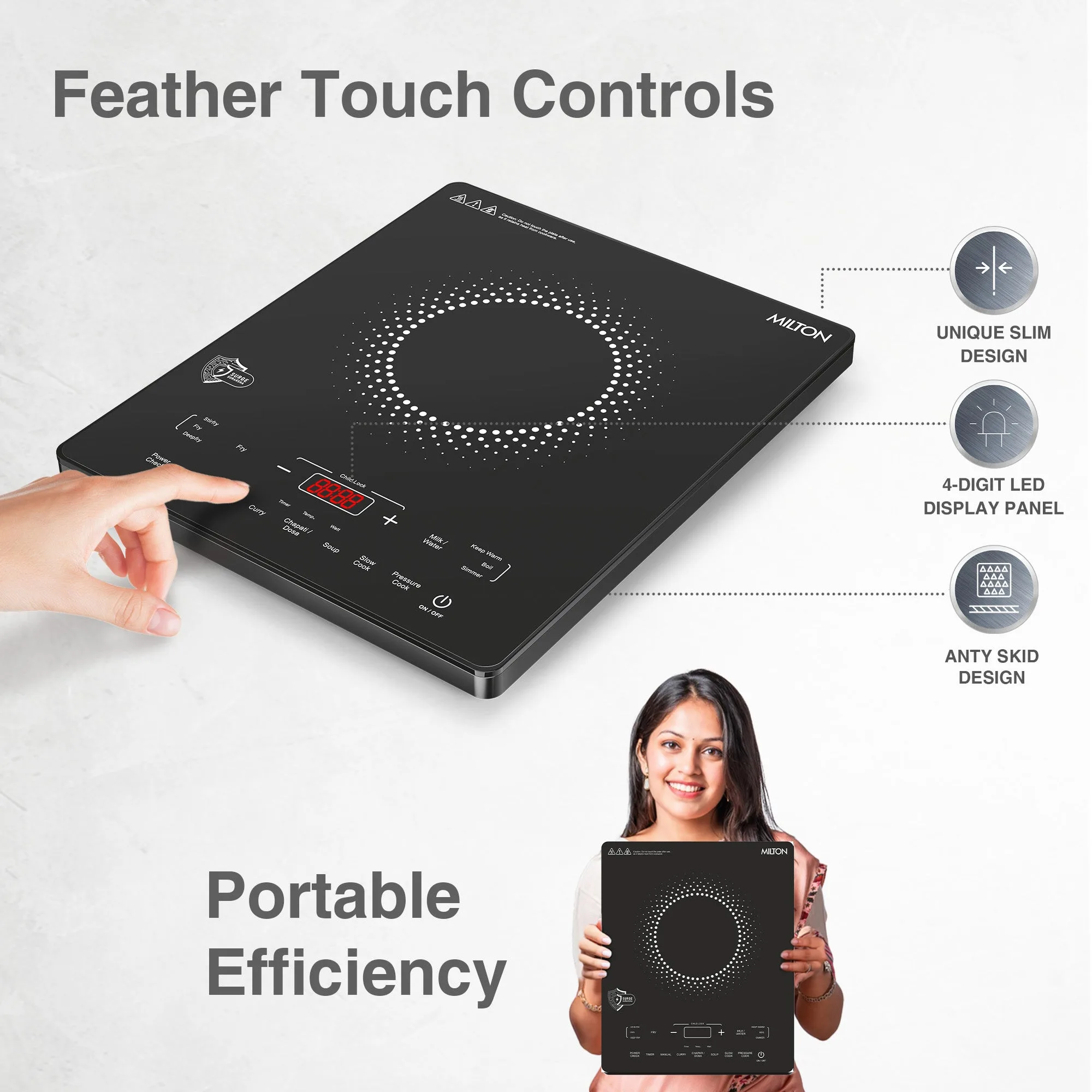 Elio Elite Induction Cooktop (Milton) - Image 10