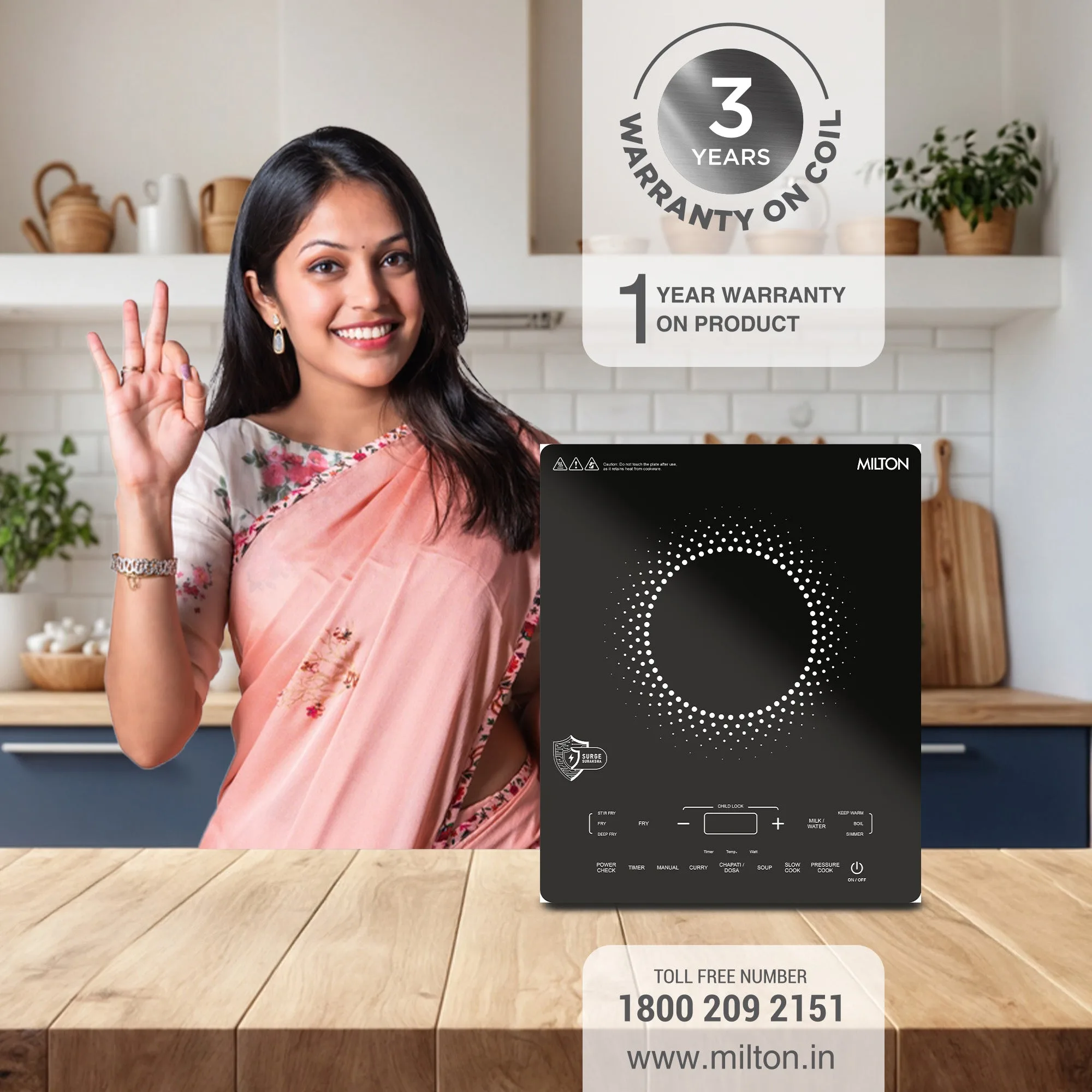 Elio Elite Induction Cooktop (Milton) - Image 8
