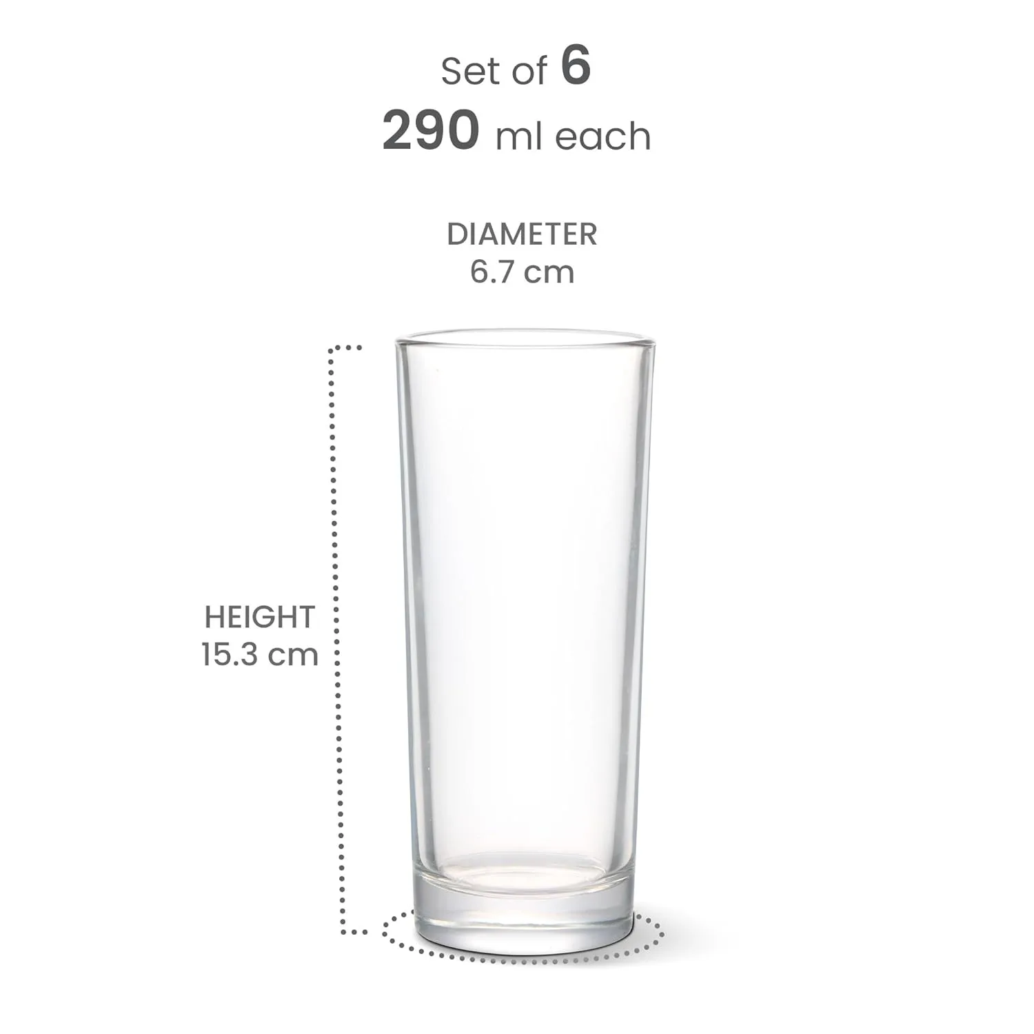 Embassy Cool Glass Tumbler (Treo by Milton) - Image 10