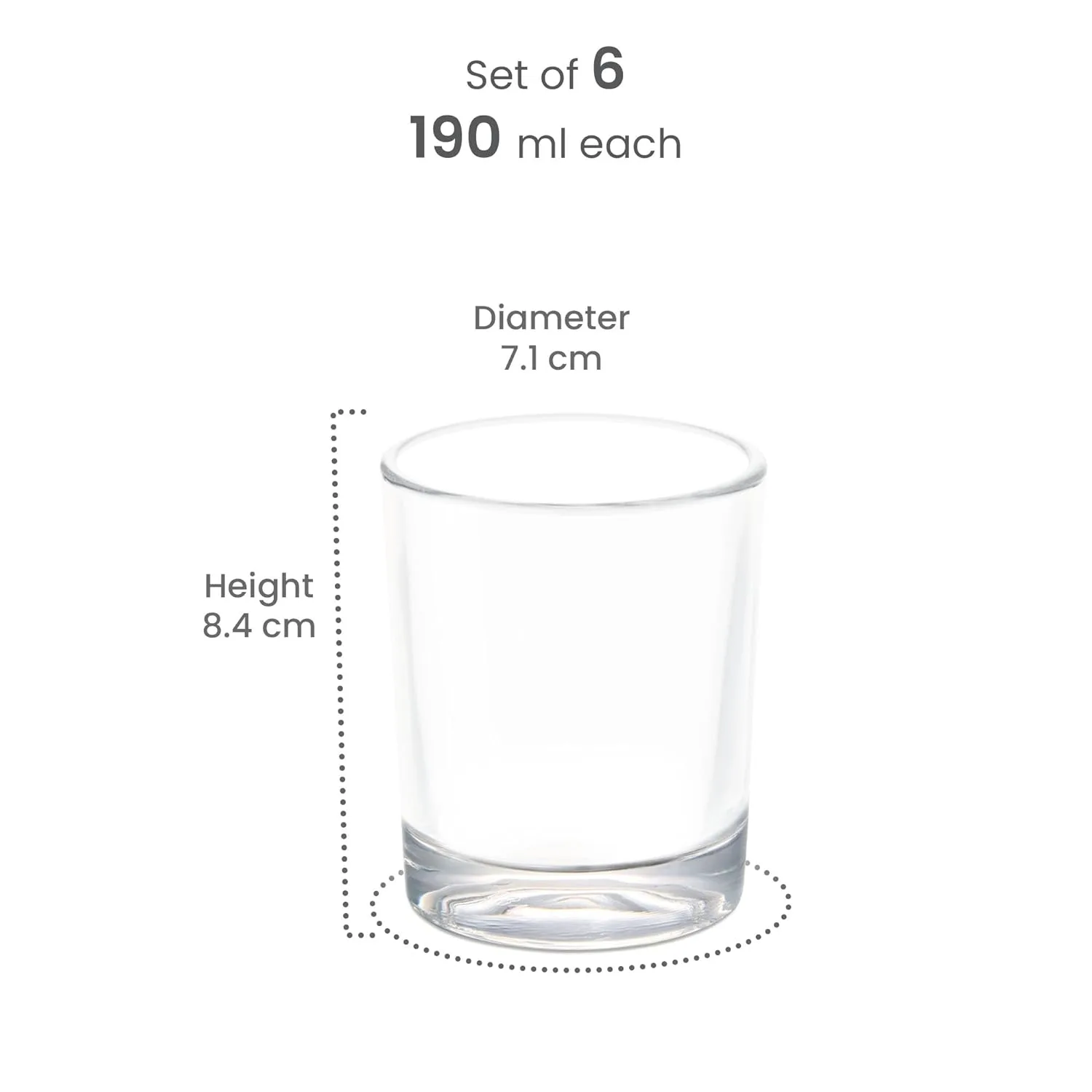 Embassy Cool Glass Tumbler (Treo by Milton) - Image 7