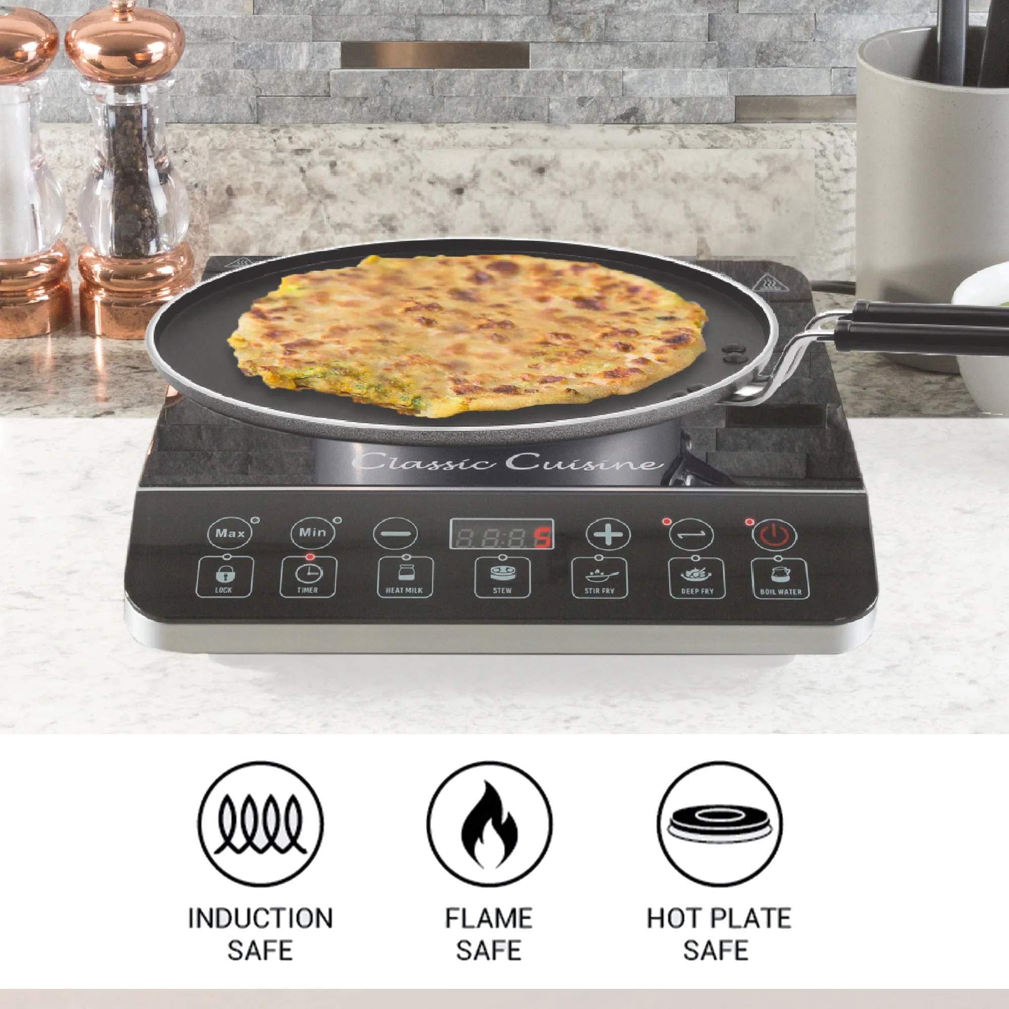 Flat Dosa Tawa Blackpearl (Milton Procook) - Image 3