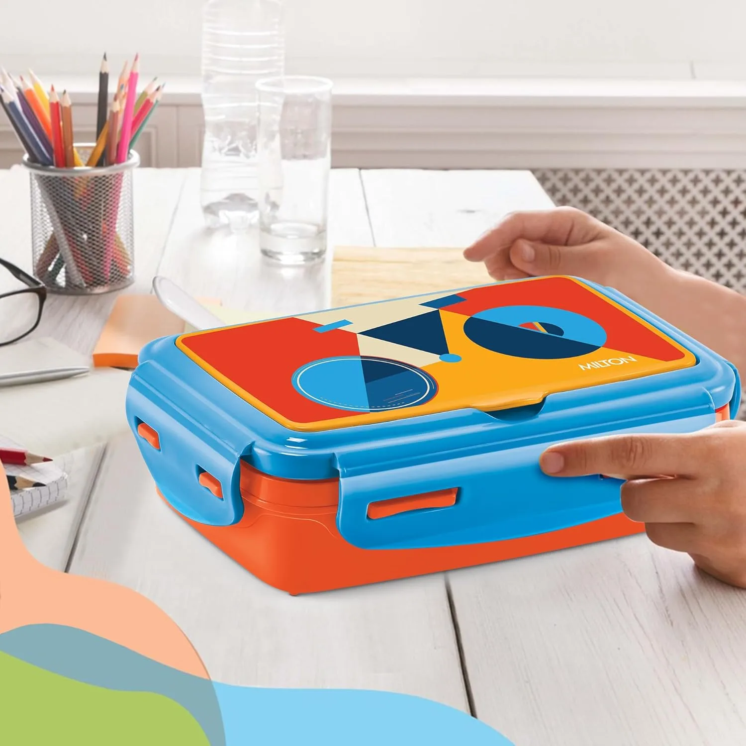 Flavour Inner Stainless Steel Tiffin Box (Milton) - Image 7