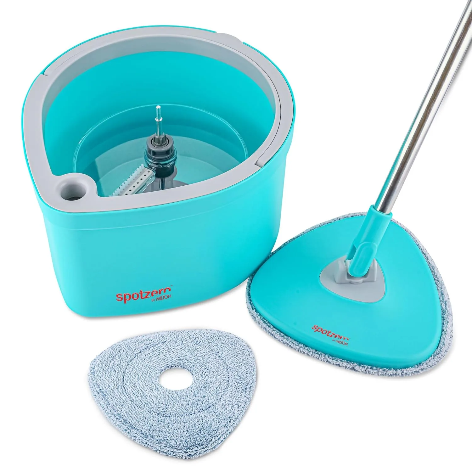 Fresh Flow Flat Squeeze Mop Bucket System (Spotzero By Milton) - Image 2