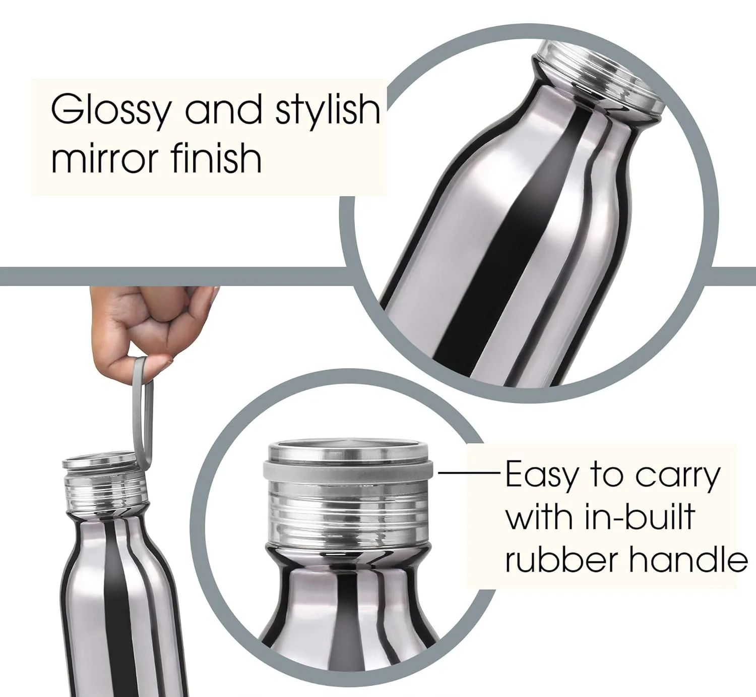 Glitz Thermosteel Bottle (Milton) - Image 3