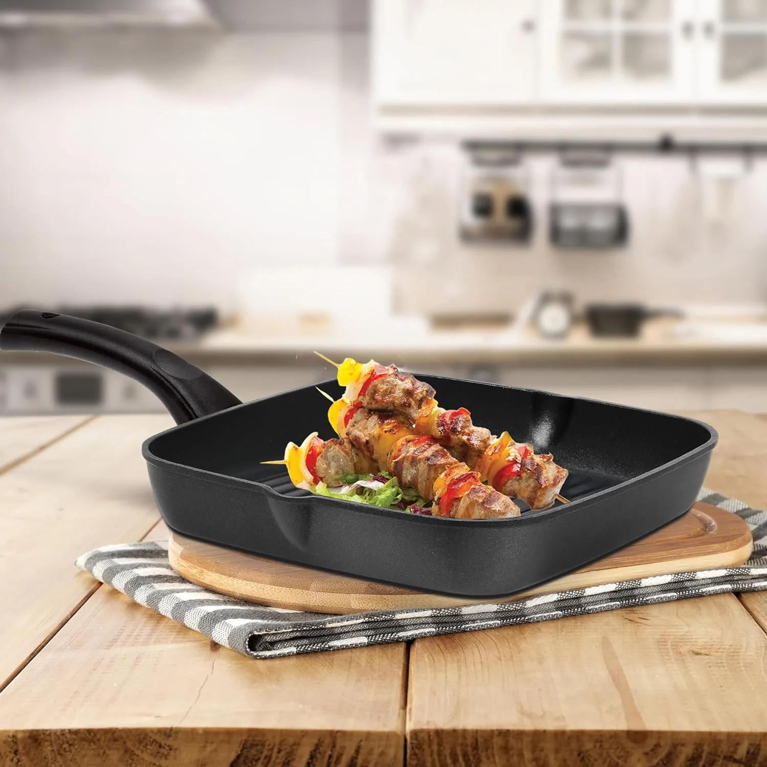 Grill Pan Induction Die Cast (Milton Procook)