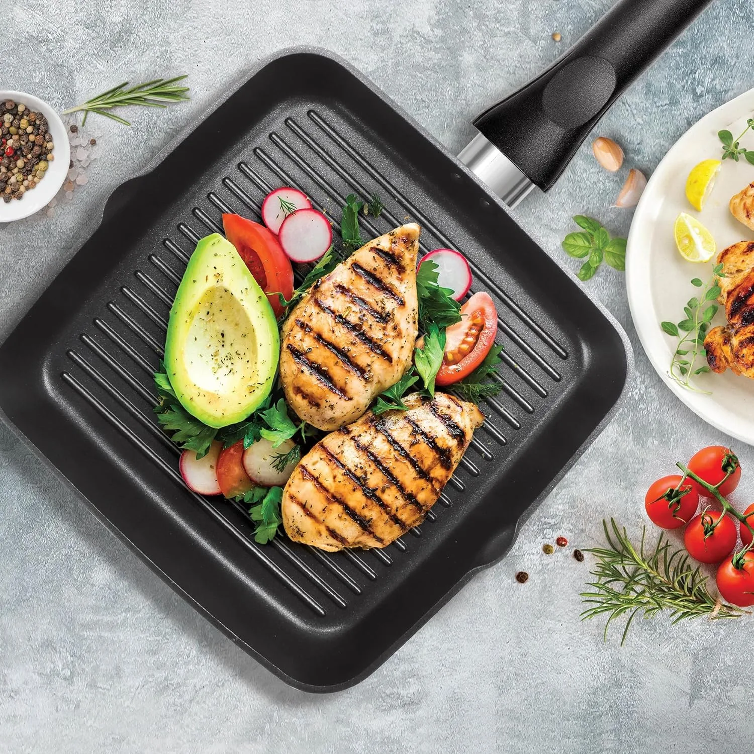 Grill Pan Induction Die Cast (Milton Procook) - Image 3