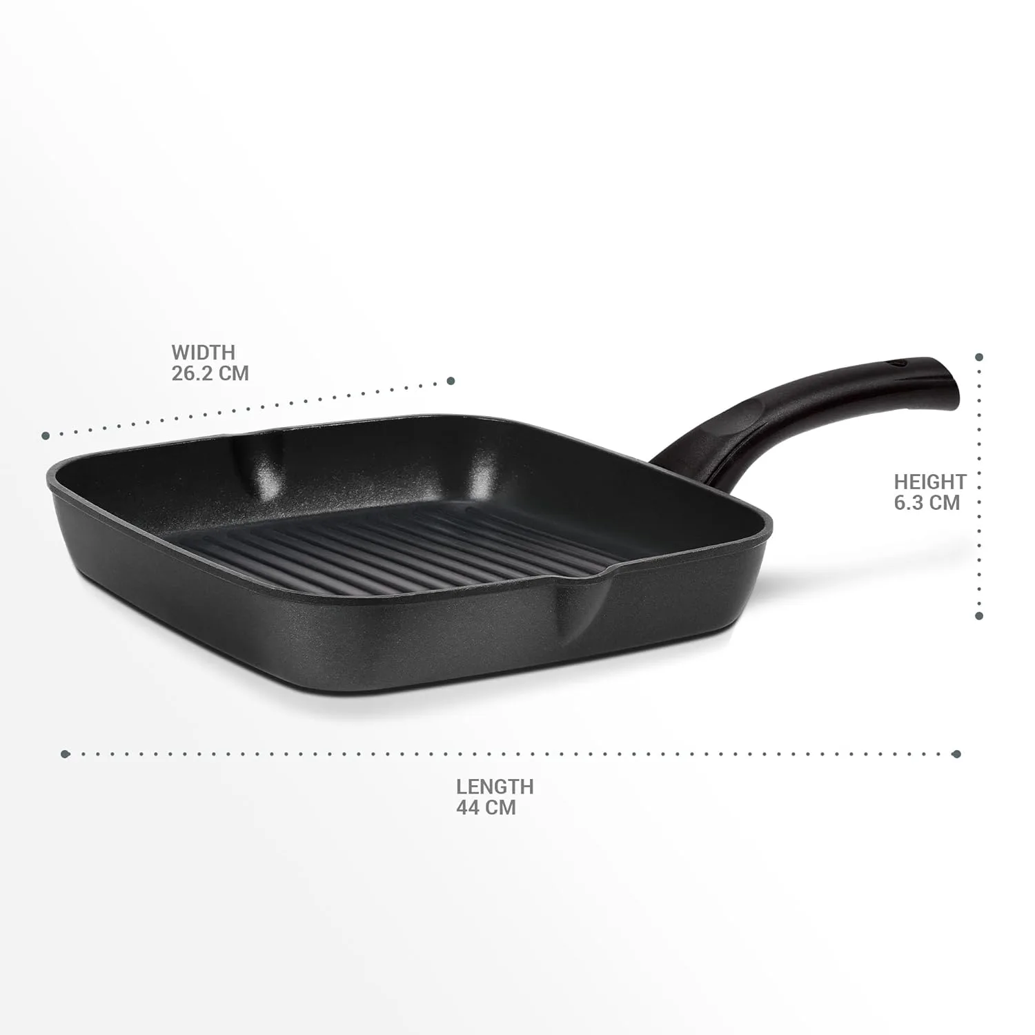 Grill Pan Induction Die Cast (Milton Procook) - Image 4