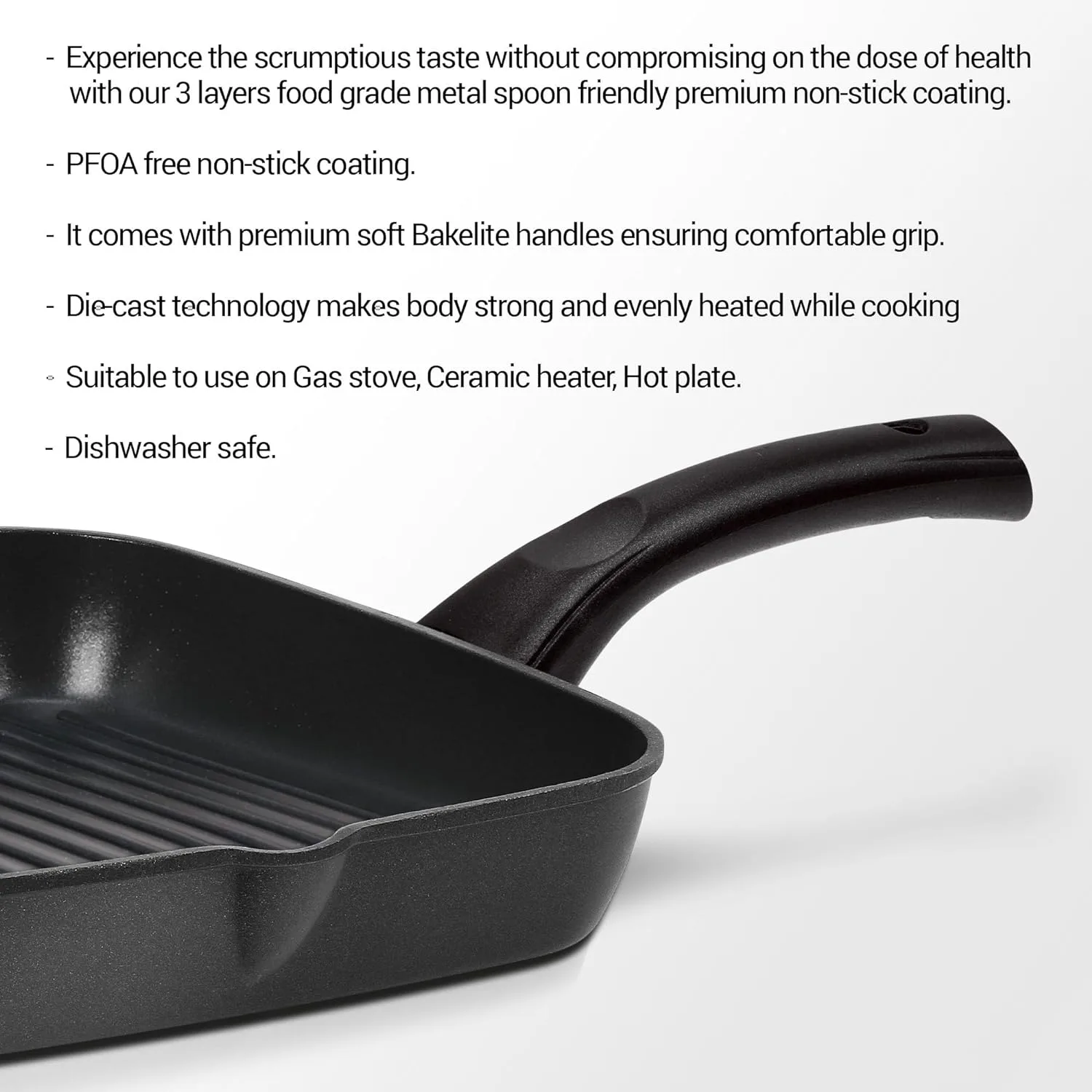 Grill Pan Induction Die Cast (Milton Procook) - Image 7