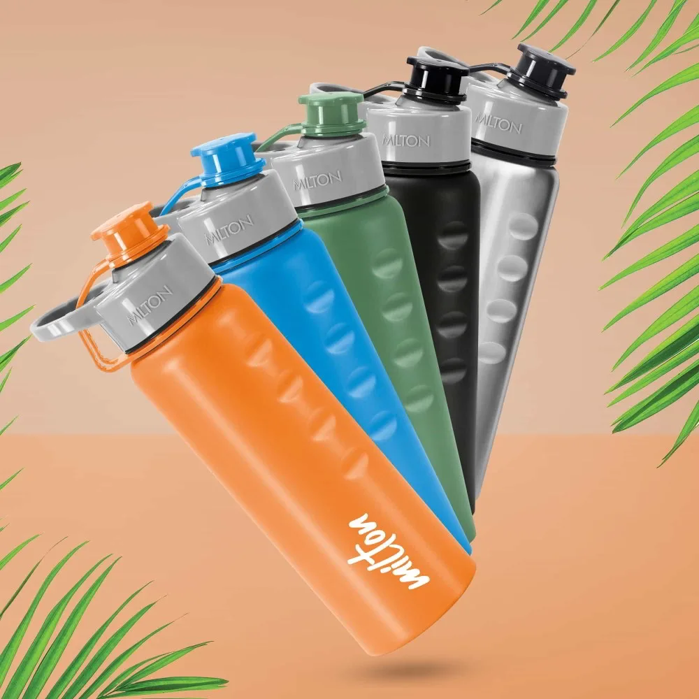 Gripper Stainless Steel Water Bottle (Milton) - Image 16