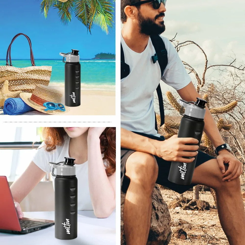 Gripper Stainless Steel Water Bottle (Milton) - Image 4
