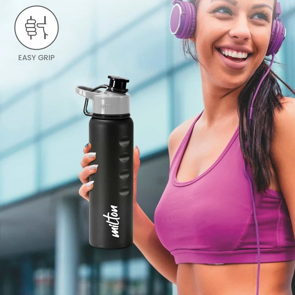 Gripper Stainless Steel Water Bottle (Milton) - Image 5