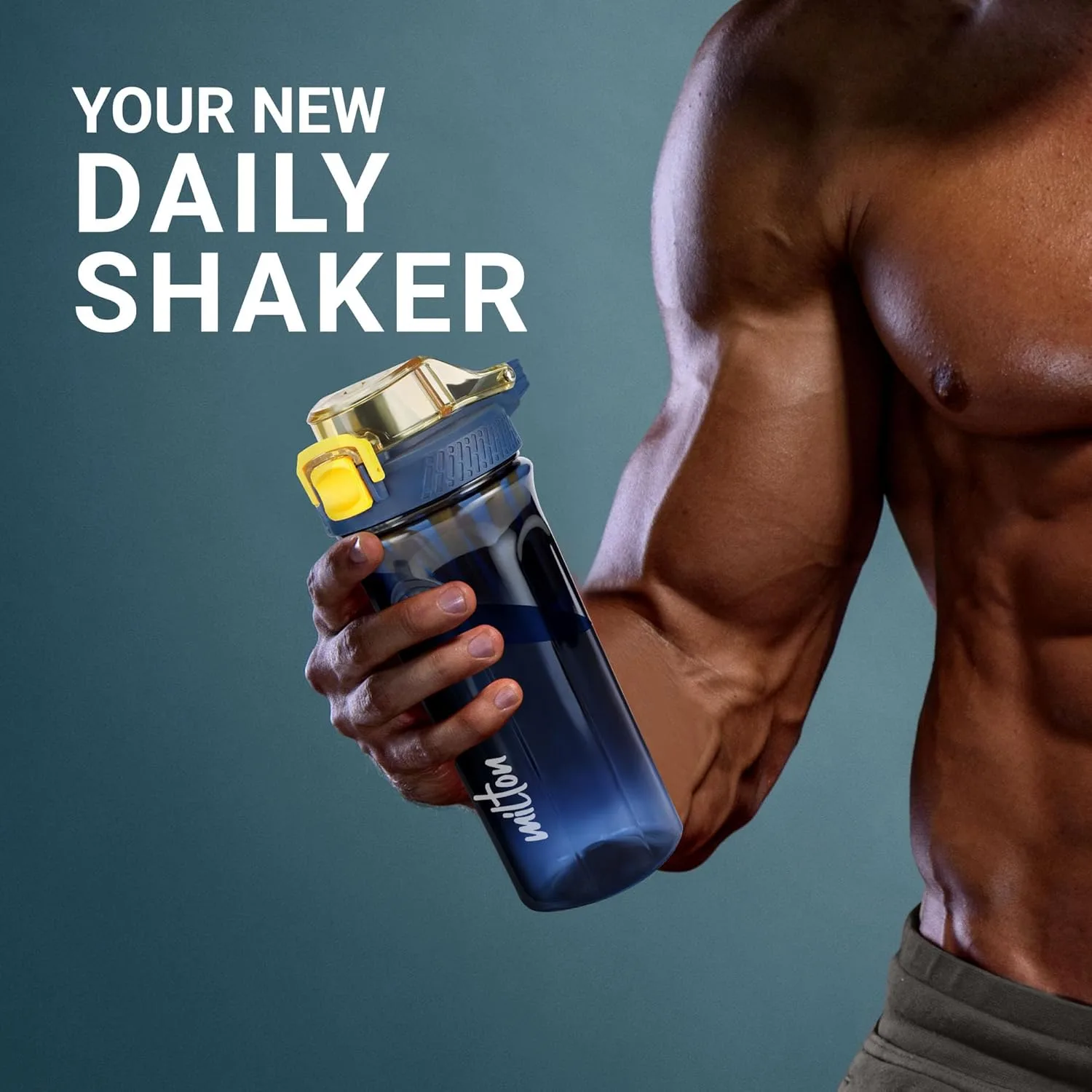 Gym Shaker Bottle (Milton) - Image 2