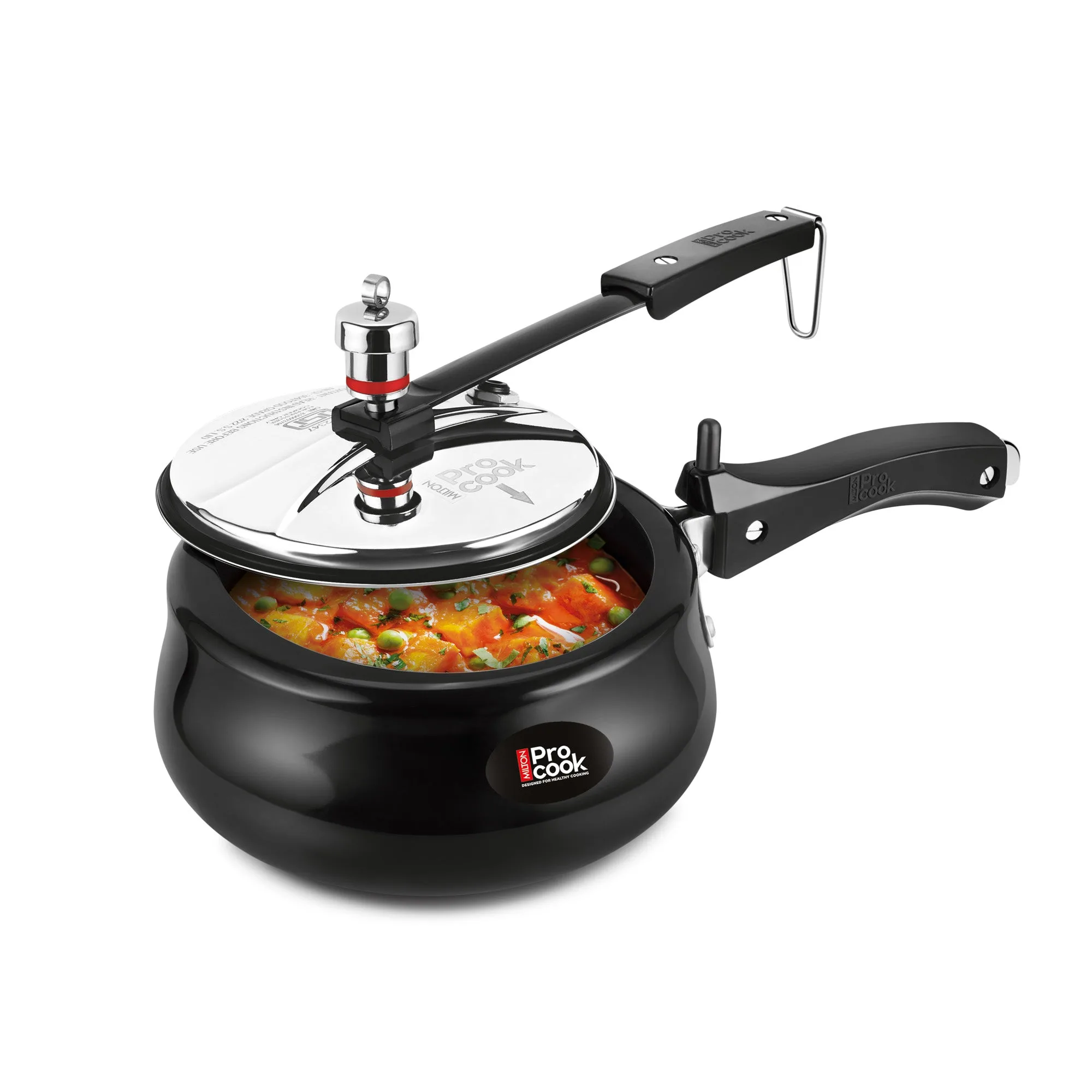 Hard Anodized Royal Curve Inner Lid Pressure Cooker (Milton Procook) - Image 1