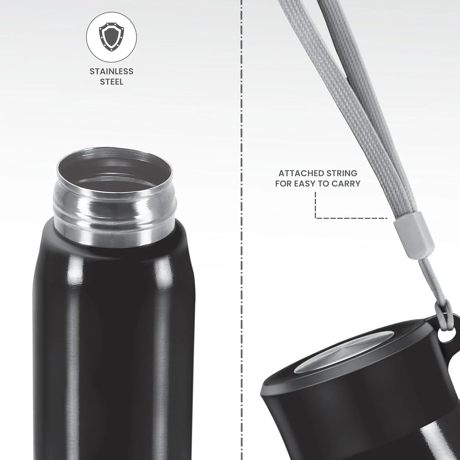 Handy Stainless Steel Bottle (Milton) - Image 6