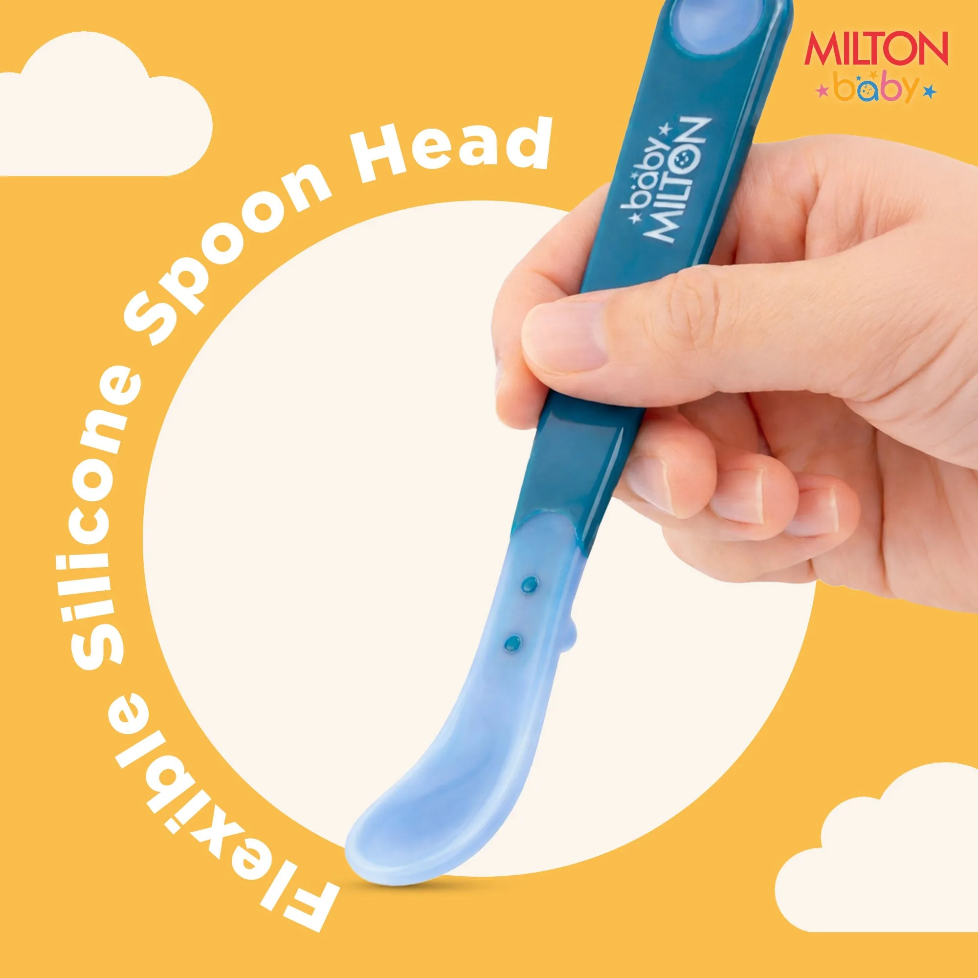 Heat Sensitive Spoon For Baby - Set of 3 (Milton) - Image 2
