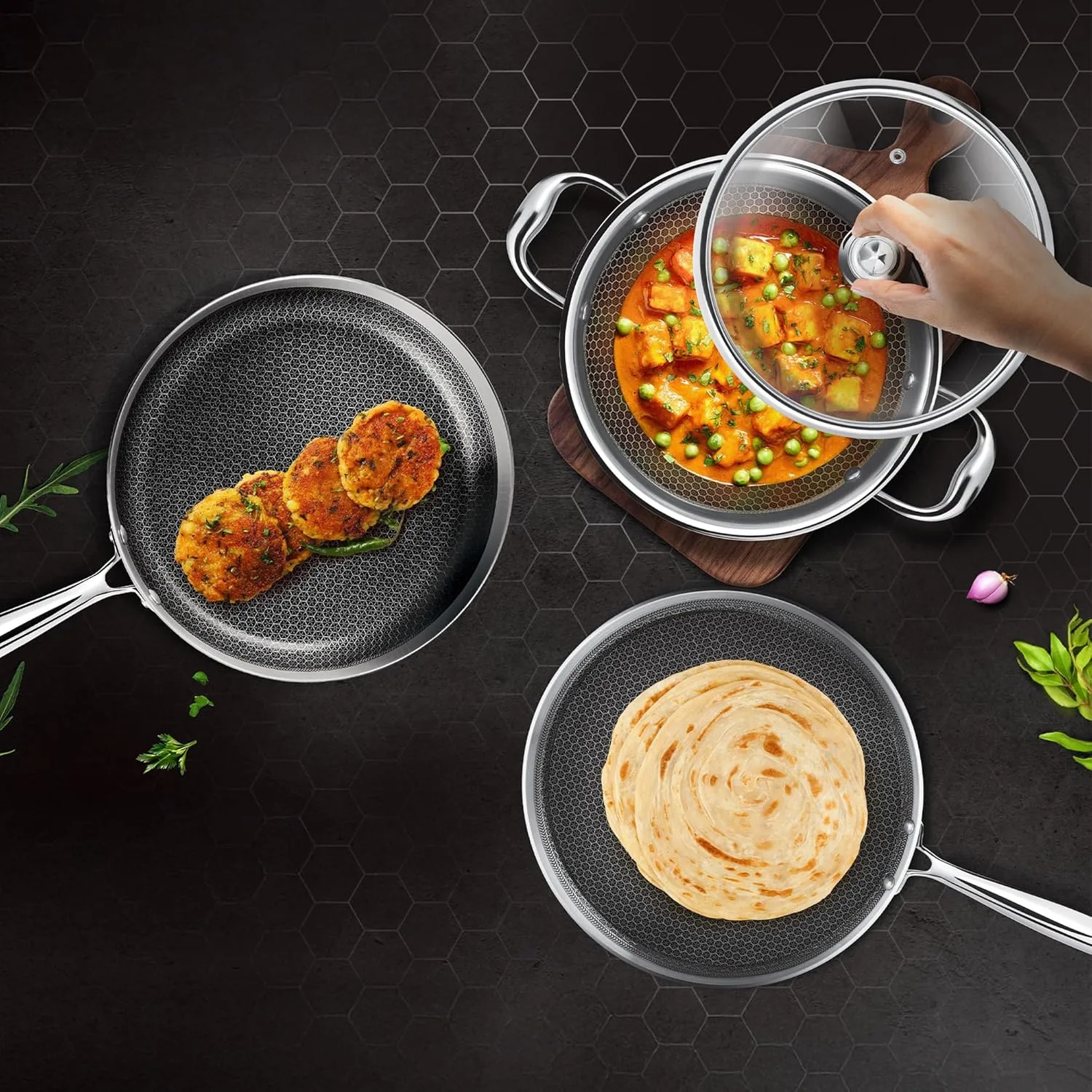Honeycomb 4 Pcs Set (Procook by Milton) - Image 5