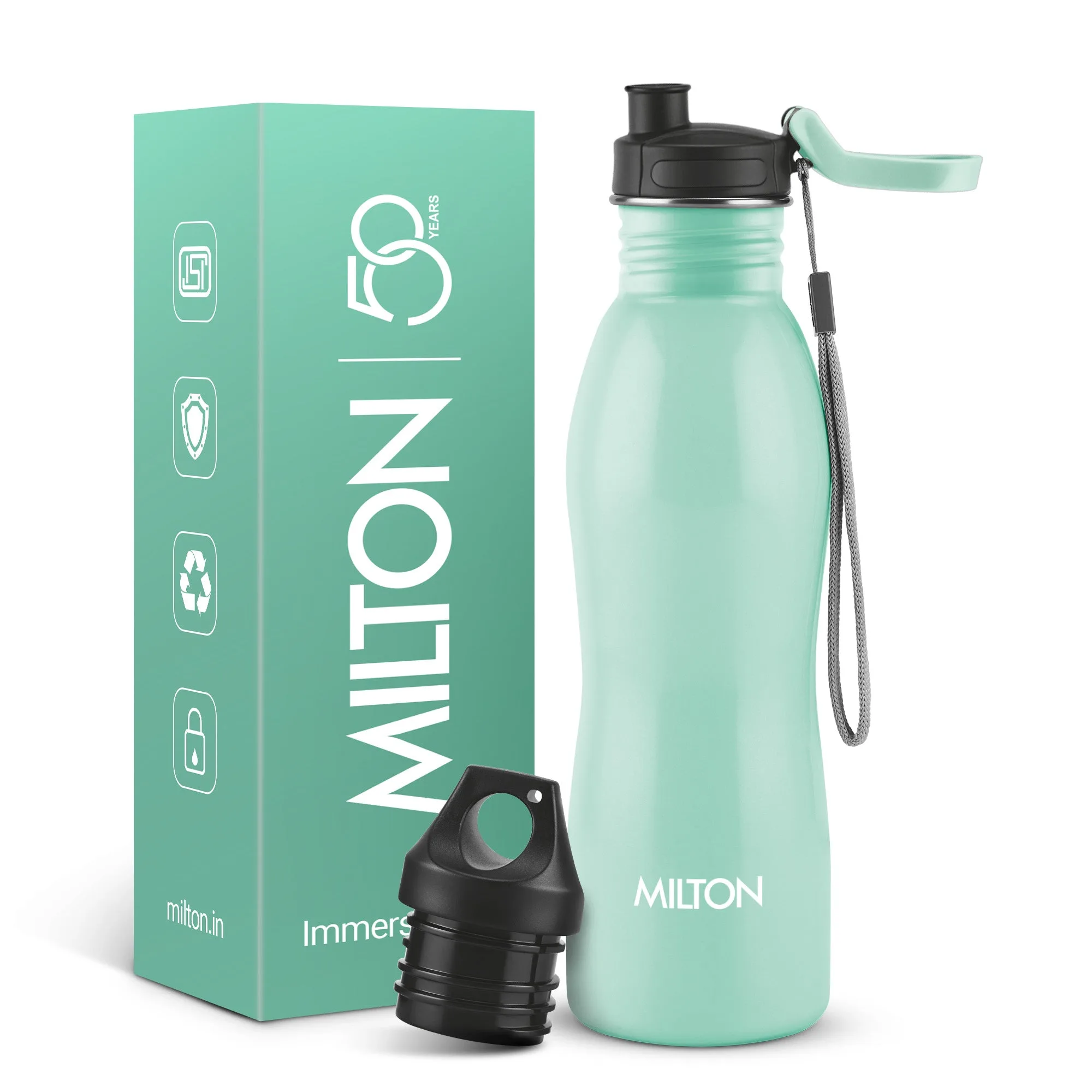 Immerse Bottle with Two Lids (Milton) - Image 1