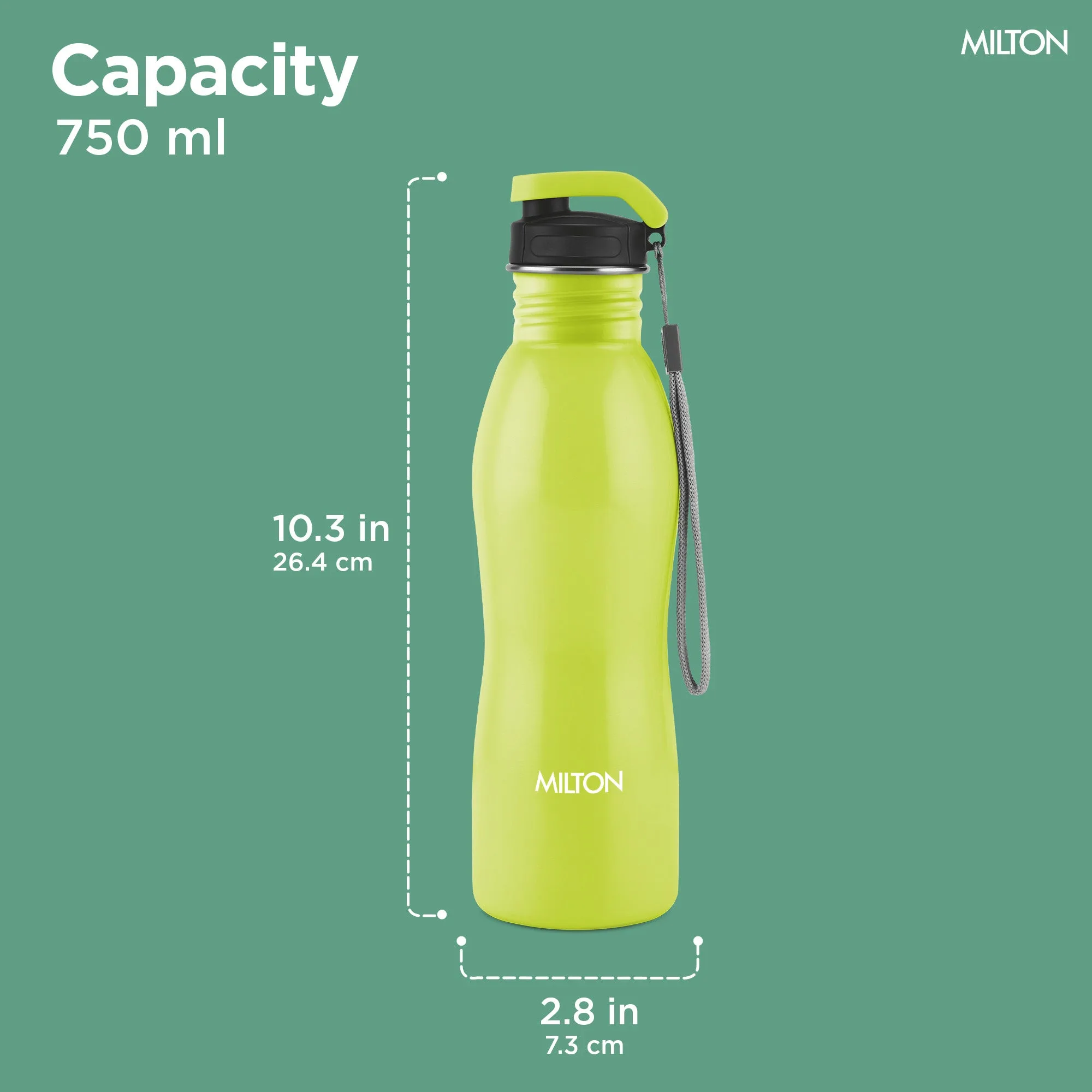 Immerse Bottle with Two Lids (Milton) - Image 11