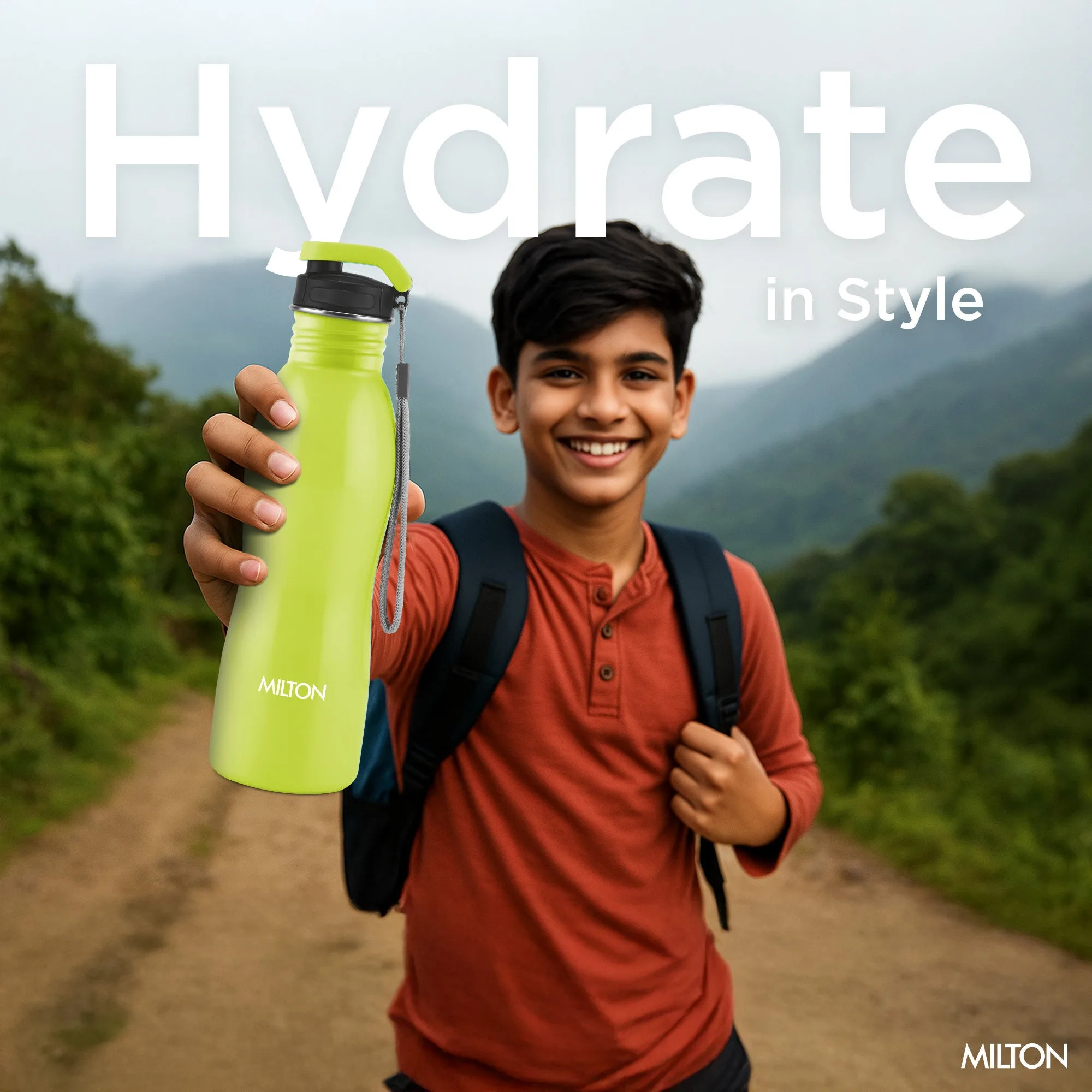 Immerse Bottle with Two Lids (Milton) - Image 16