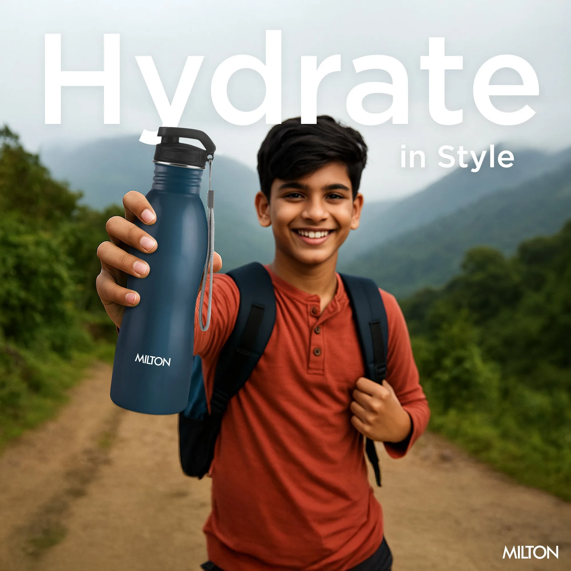 Immerse Bottle with Two Lids (Milton) - Image 24