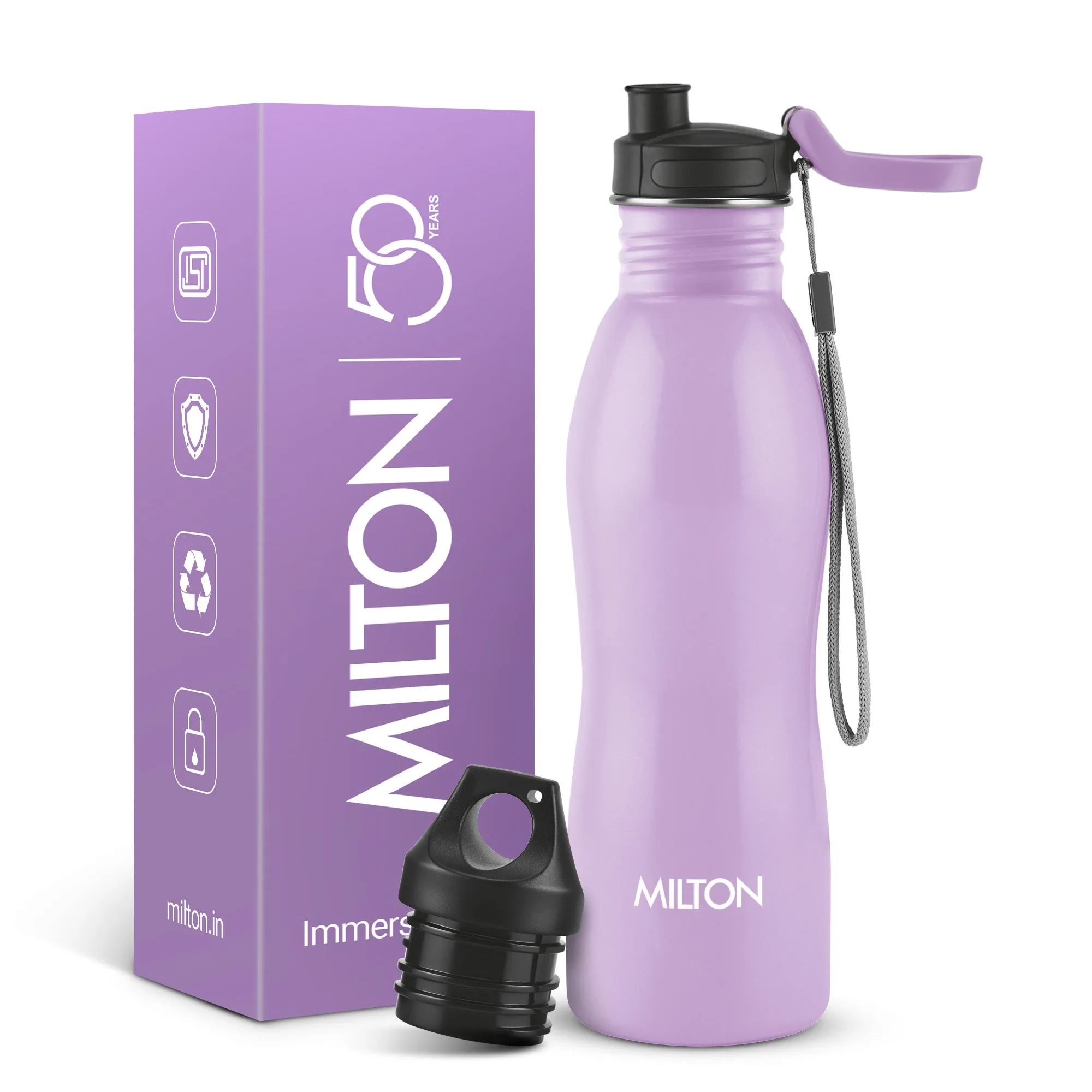 Immerse Bottle with Two Lids (Milton) - Image 25