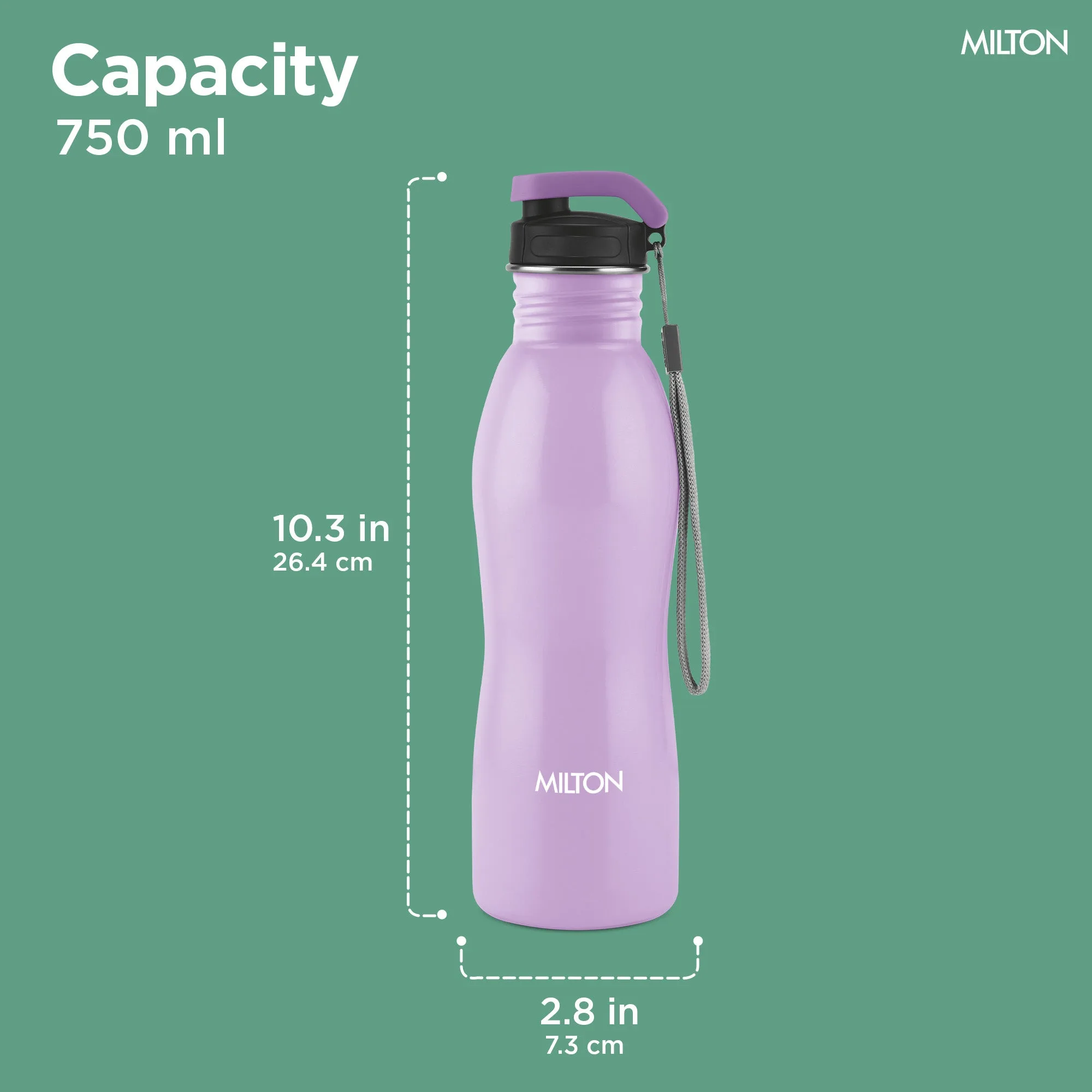 Immerse Bottle with Two Lids (Milton) - Image 27