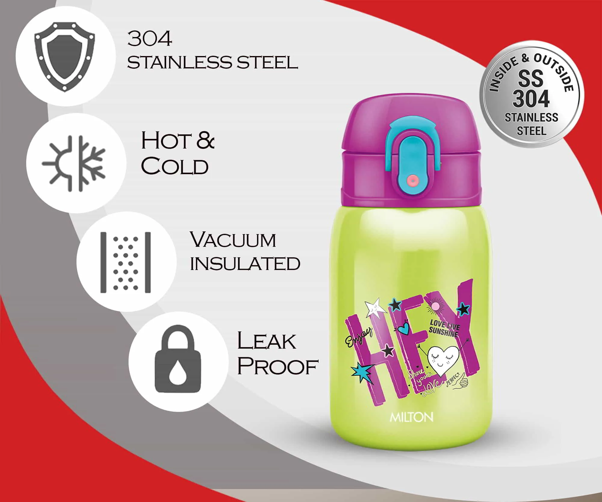 Jolly Leakproof Vacuum Insulated Kids Bottle - Image 9