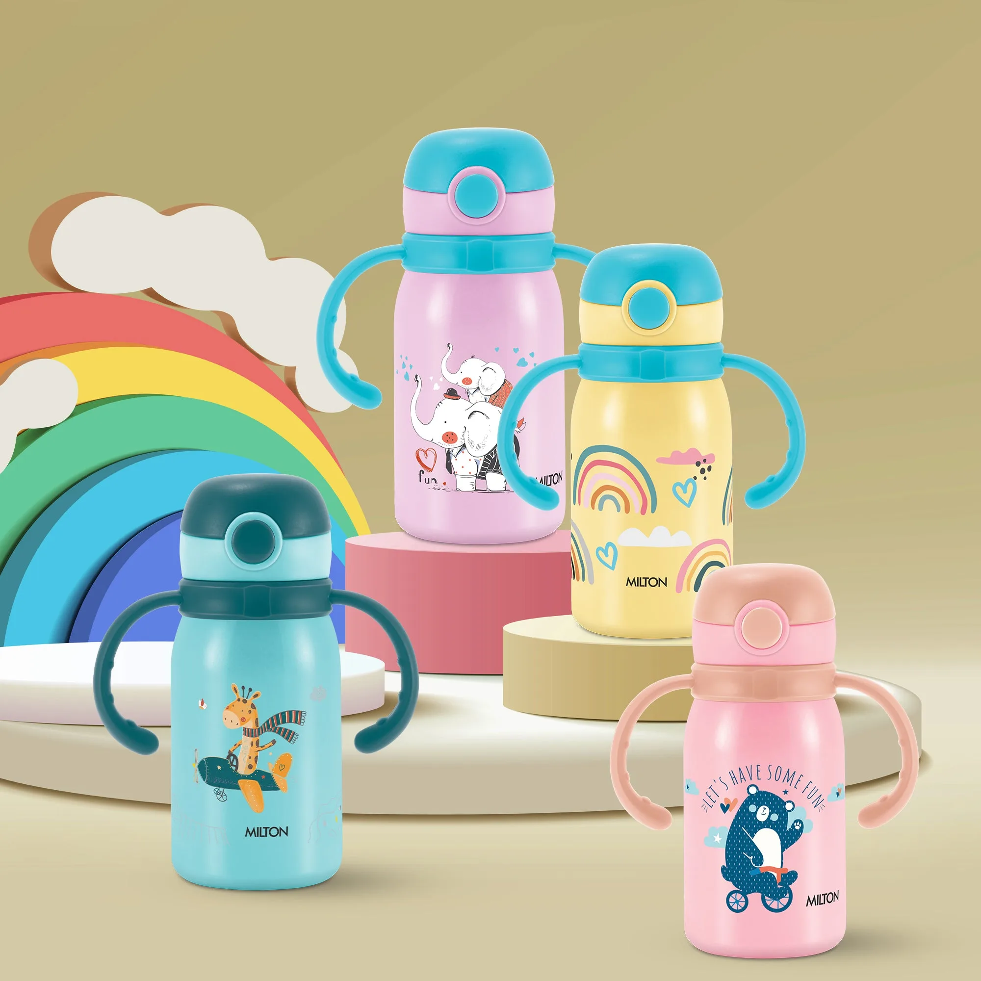 Kiddo Thermosteel Kids Water Bottle (Milton) - Image 10