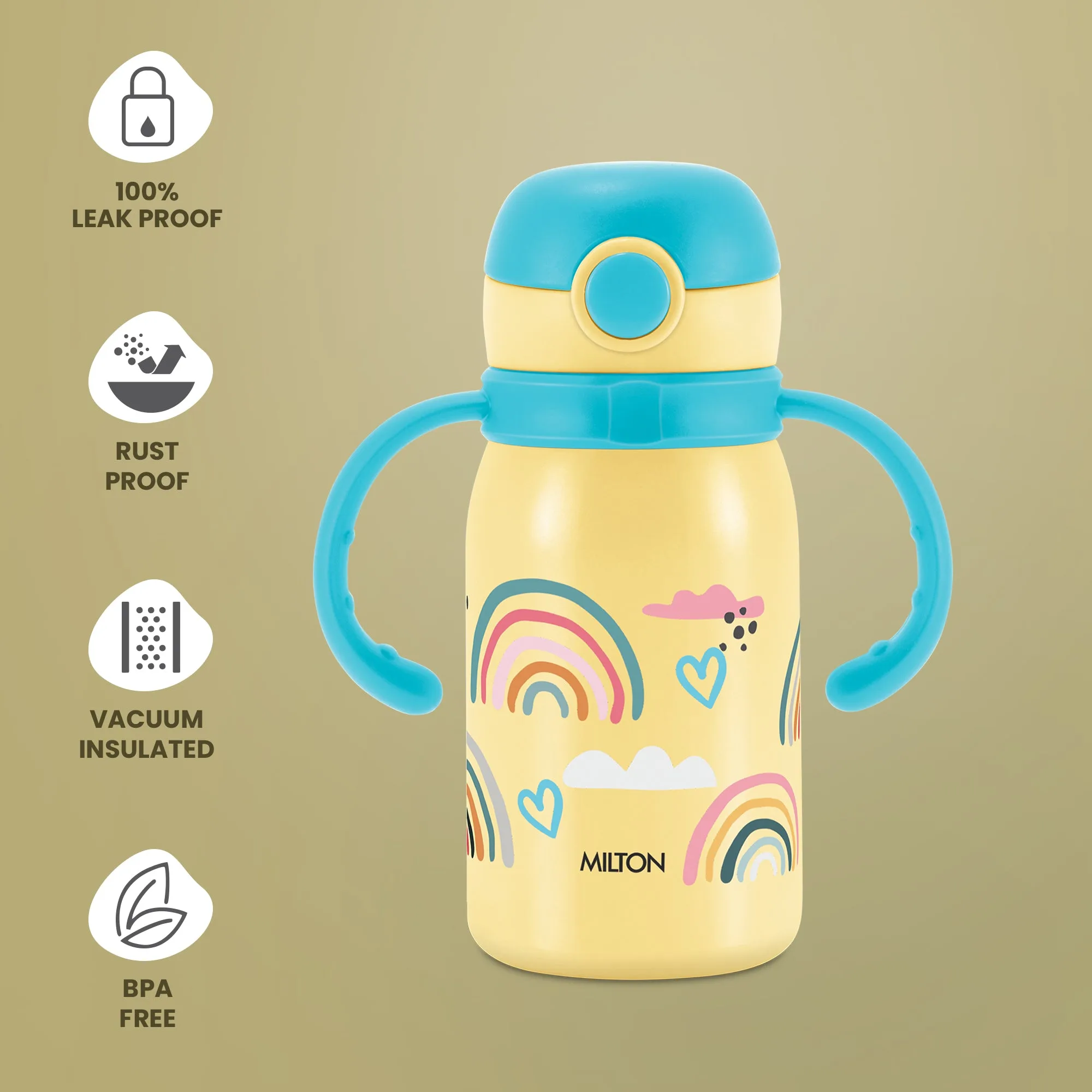Kiddo Thermosteel Kids Water Bottle (Milton) - Image 5