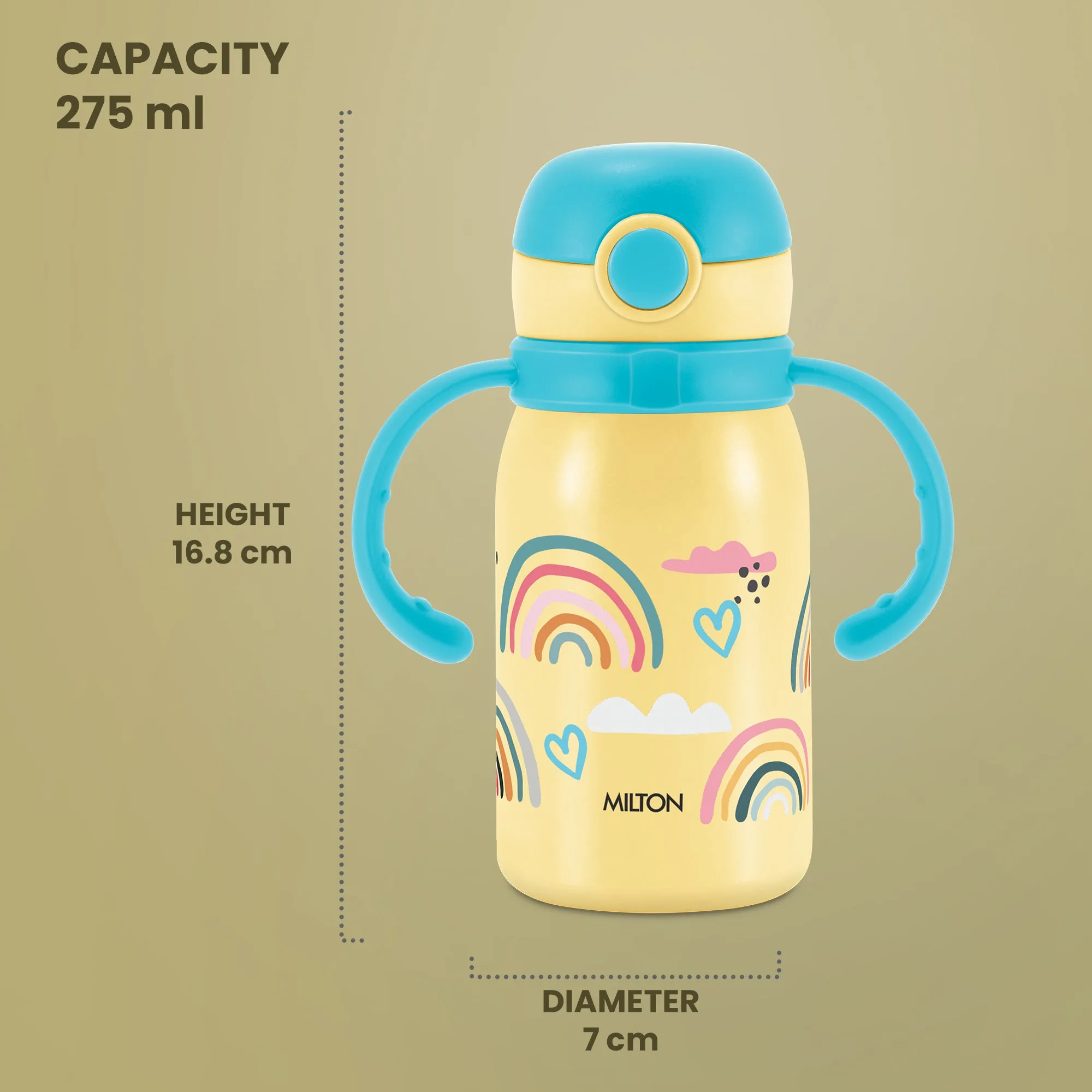 Kiddo Thermosteel Kids Water Bottle (Milton) - Image 8
