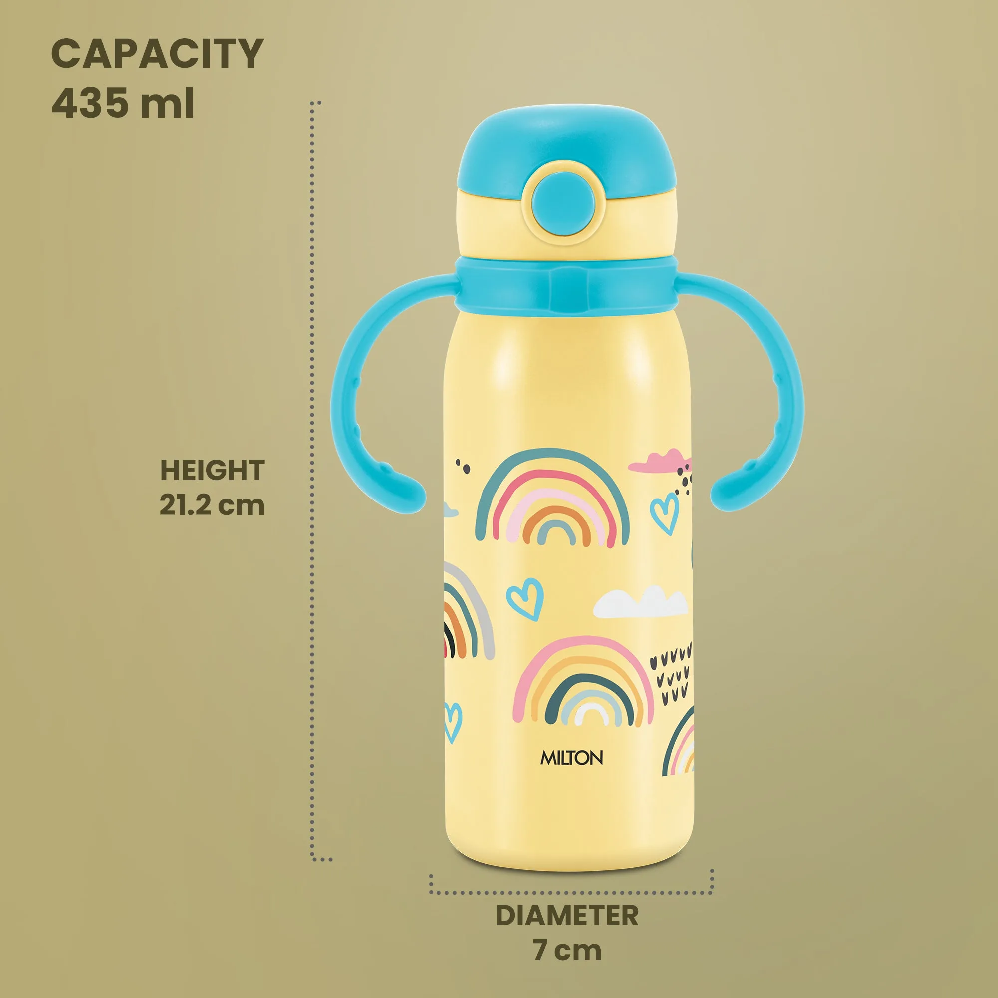 Kiddo Thermosteel Kids Water Bottle (Milton) - Image 9