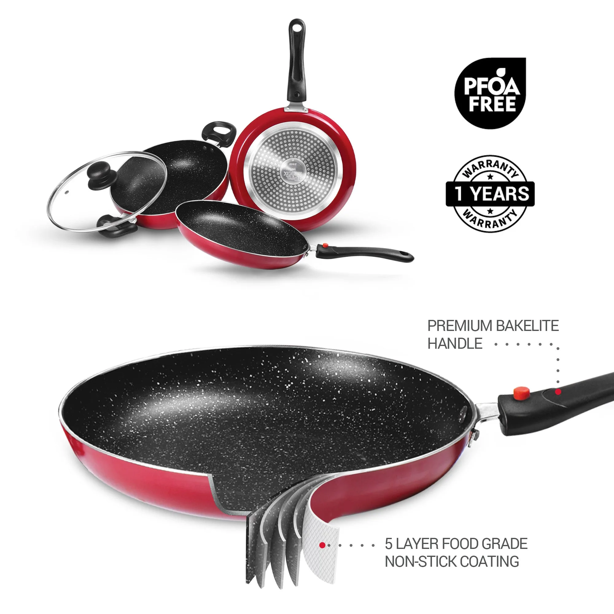 Kitchen Jewel Plus Cookware Set (Milton Procook) - Image 13