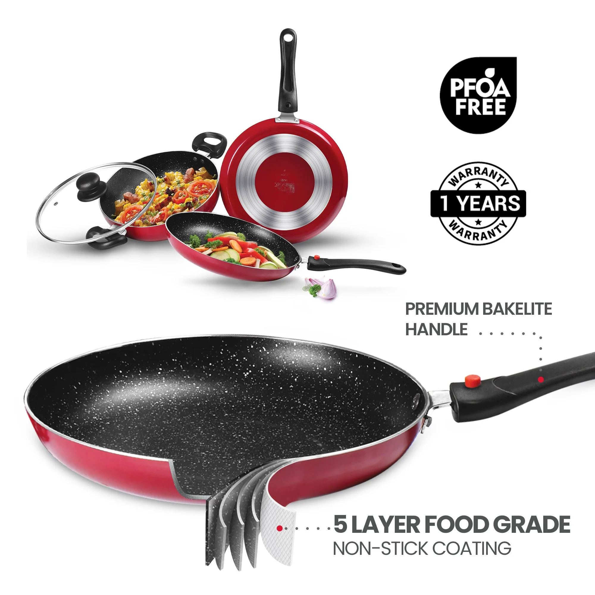 Kitchen Pride Cookware Set (Milton Procook) - Image 10