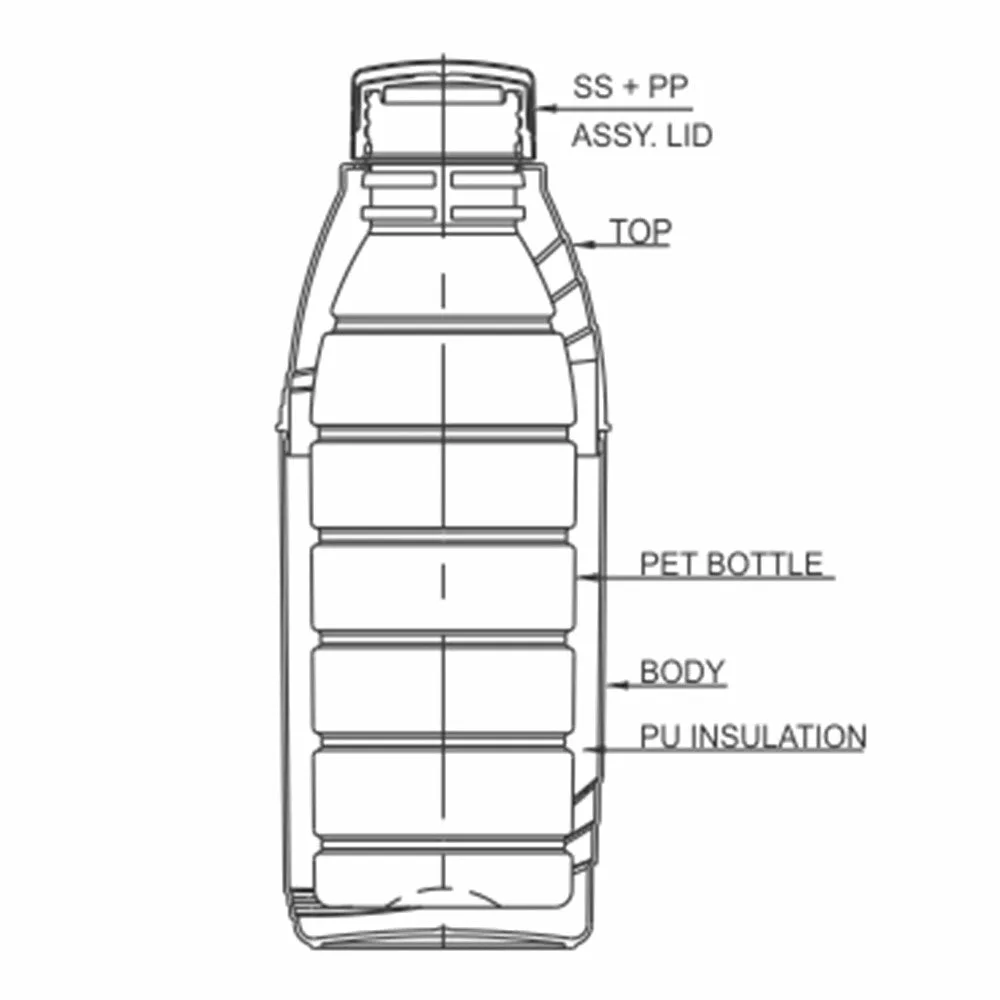 Kool N Sporty Kids Water Bottle (Milton) - Image 13