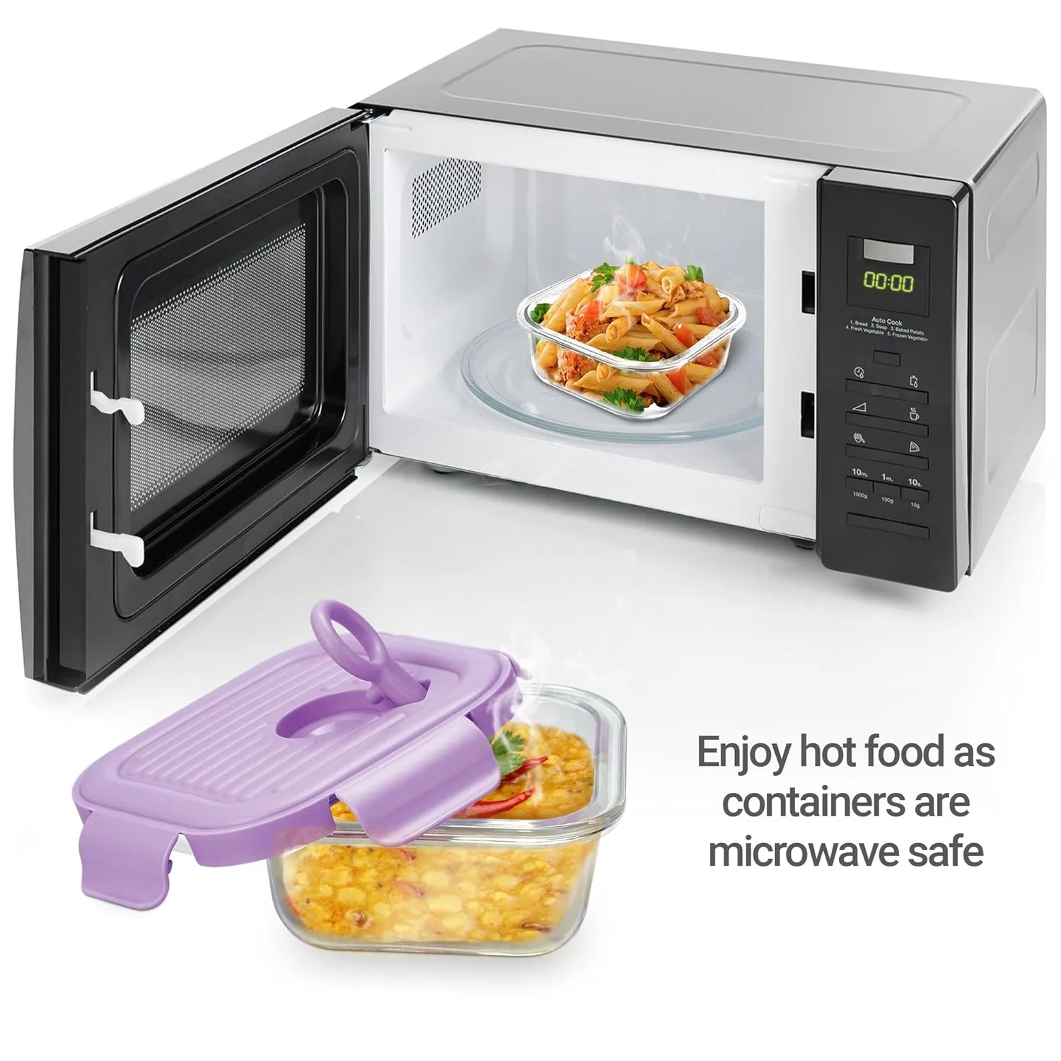 Lumino Fresh Square Tiffin -(Treo by Milton) - Image 2