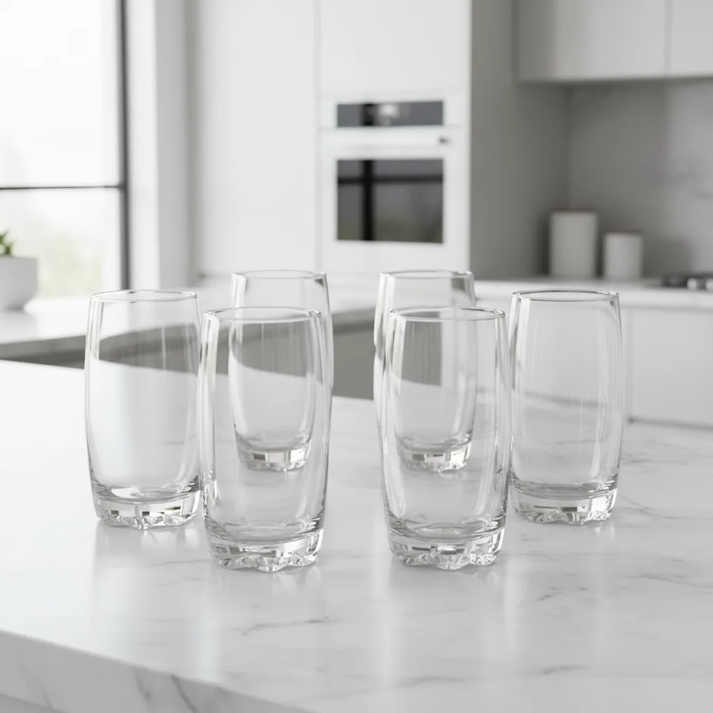 Lyon Glass Set of 6, 300 ml (Treo by Milton) - Image 1