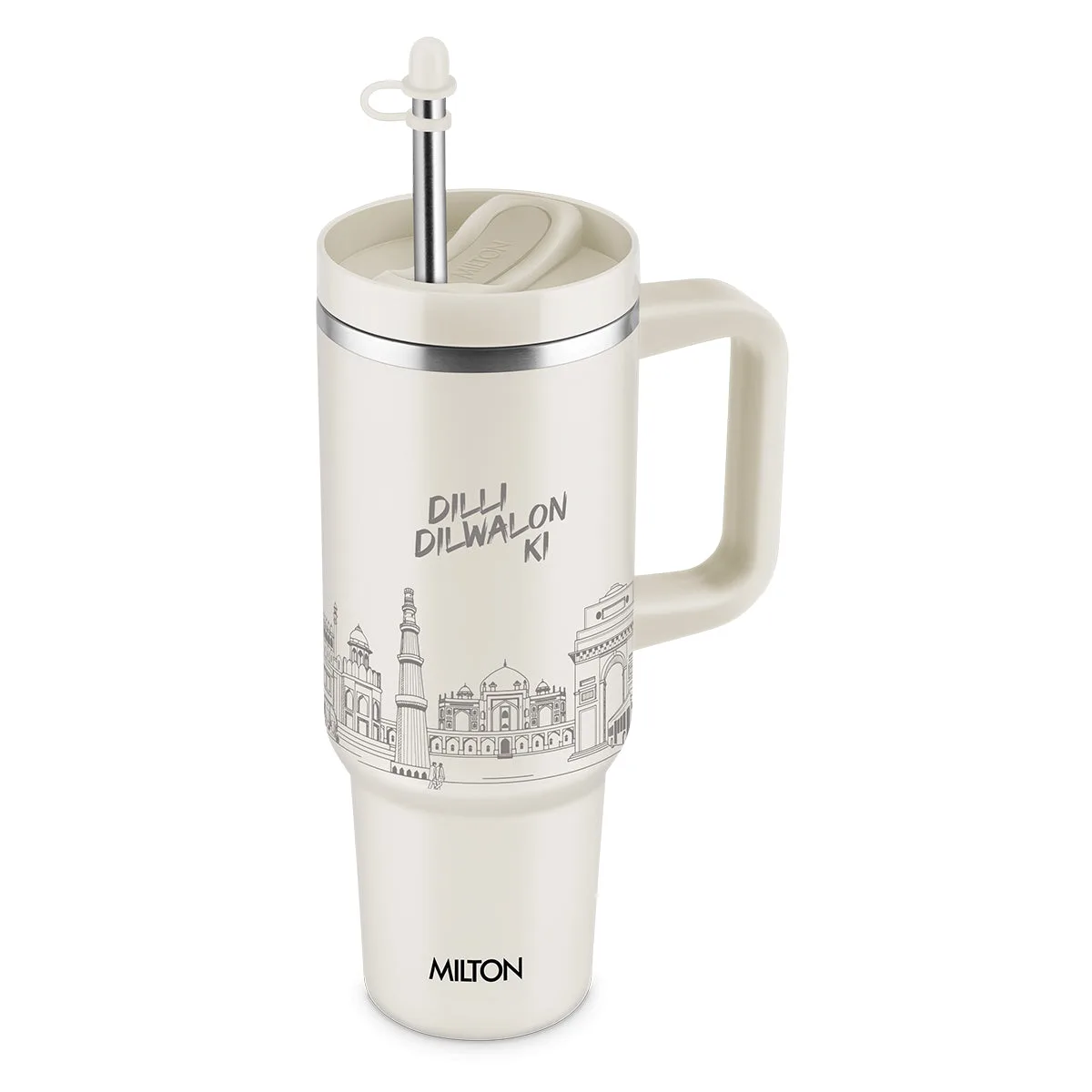 Malmo Studio City Design Thermosteel Tumbler - Delhi (Milton) - Image 9