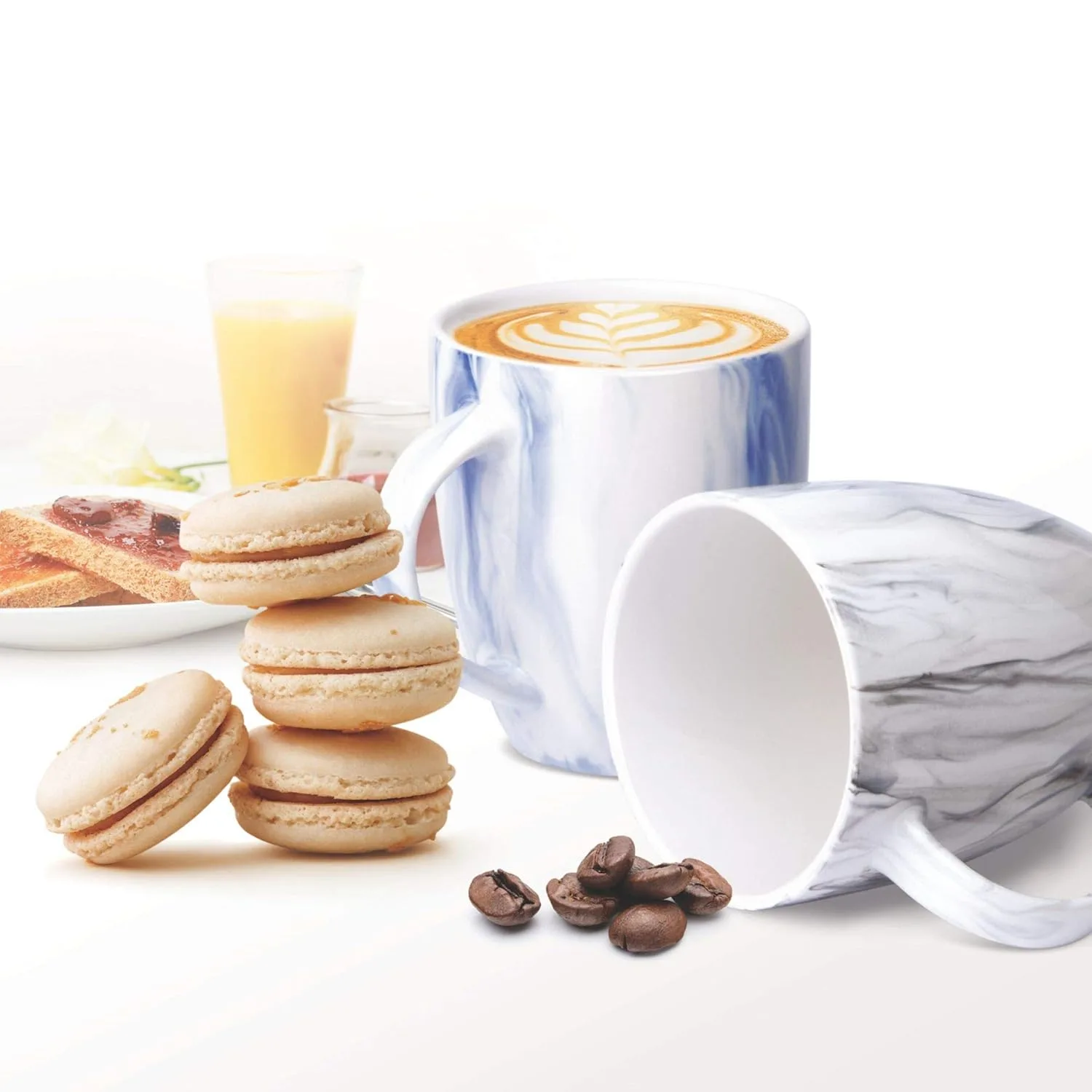 Marble Mug, 240 ml, Set of 6 (Treo by Milton) - Image 10