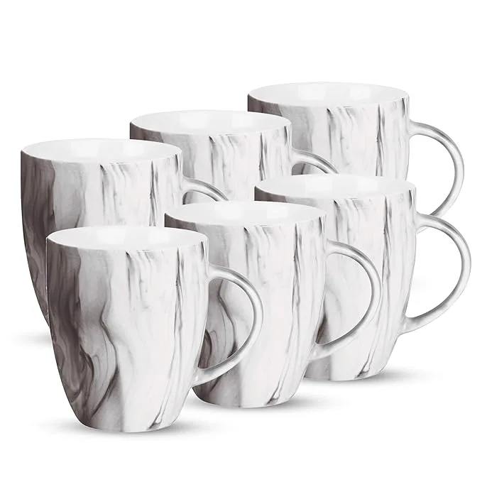 Marble Mug, 240 ml, Set of 6 (Treo by Milton) - Image 6
