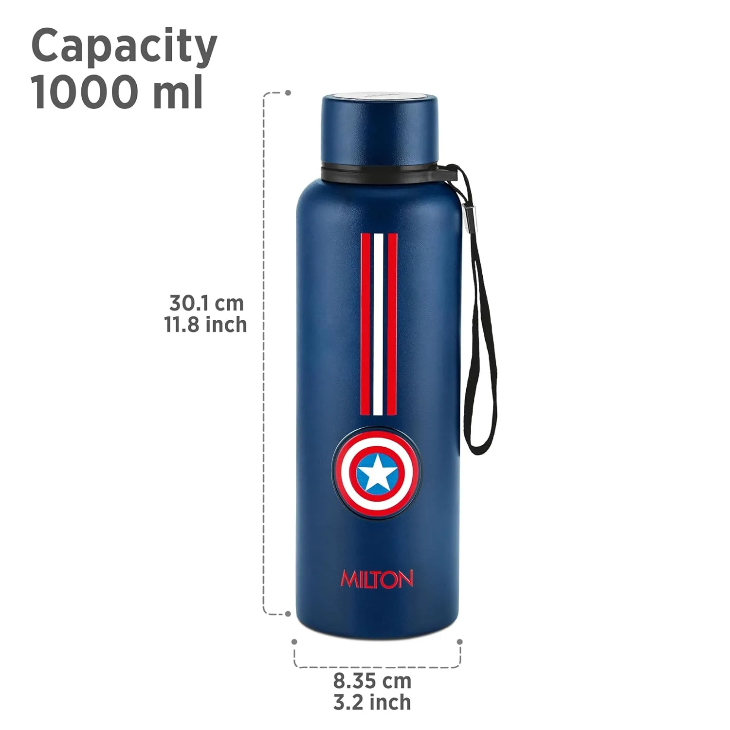 Marvel Captain America Artedge Water Bottle (Milton) - Image 11