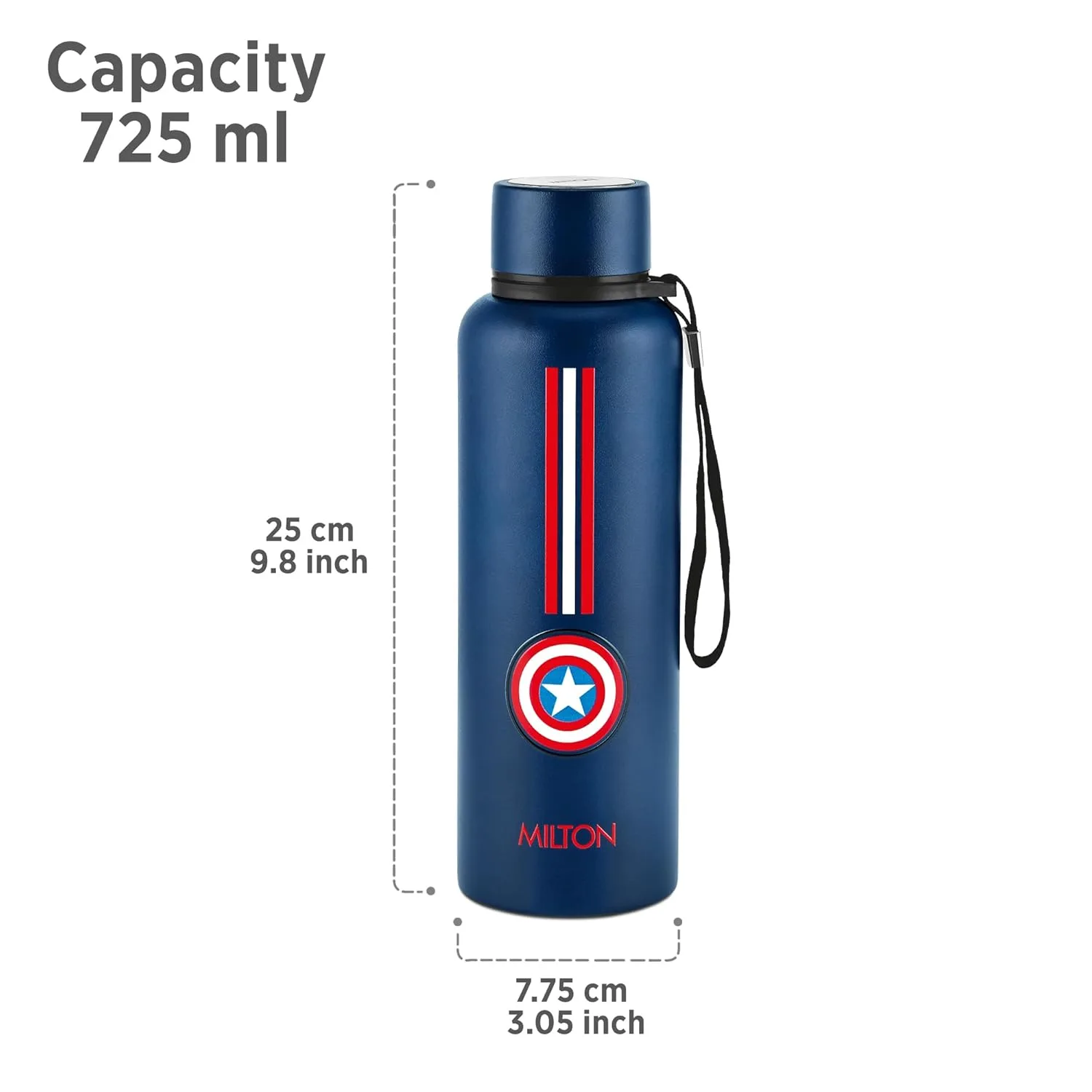 Marvel Captain America Artedge Water Bottle (Milton) - Image 12