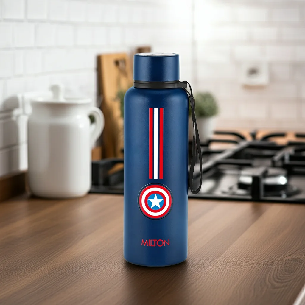 Marvel Captain America Artedge Water Bottle (Milton) - Image 2